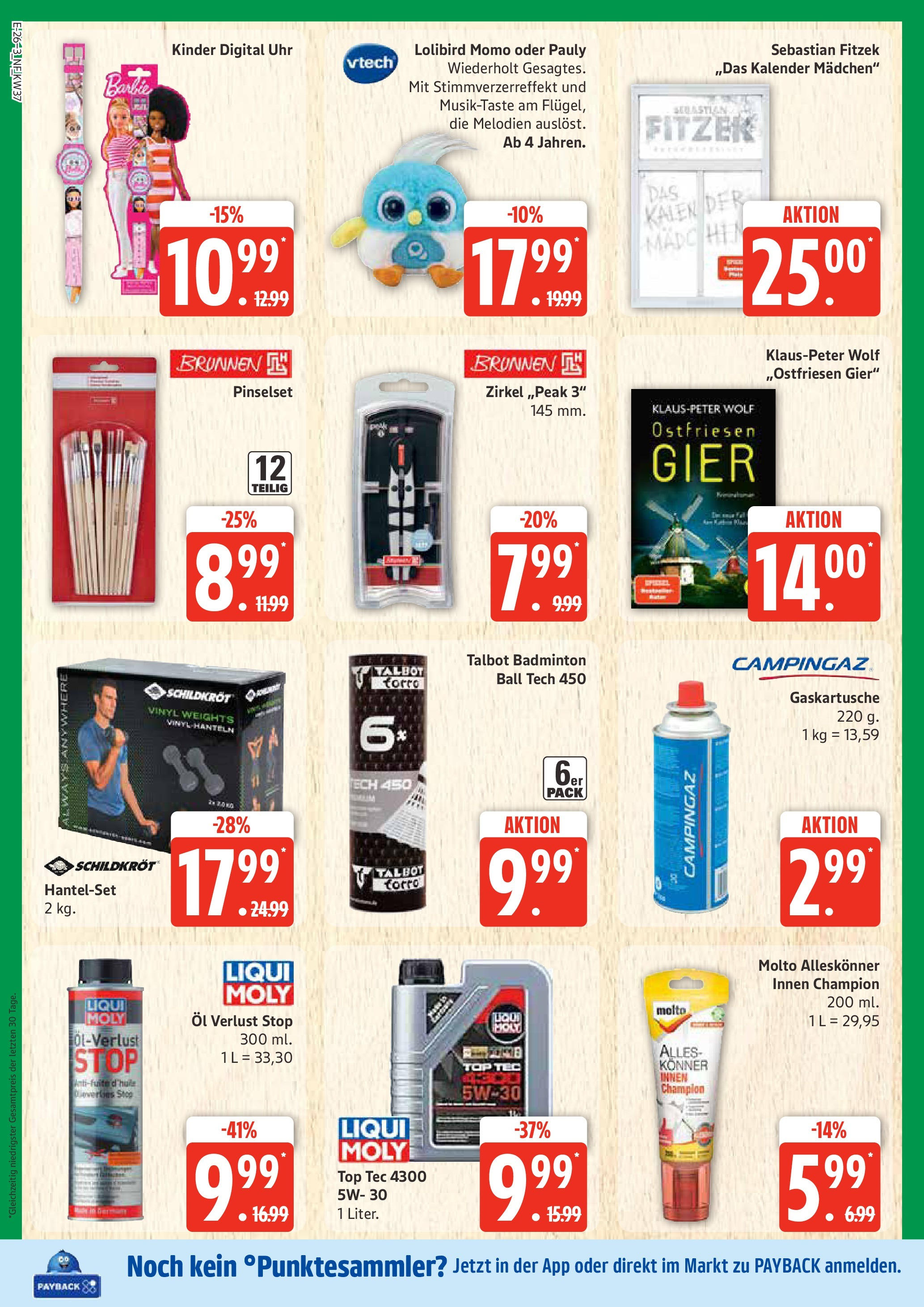 Marktkauf - Marktkauf: Wochenangebote (ab 07.09.2025) » Angebote ab Montag | Seite: 26 | Produkte: Top, Öl, Uhr Marktkauf - Marktkauf: Wochenangebote (ab 07.09.2025) » Angebote online | Seite: 26 | Produkte: Top, Öl, Uhr