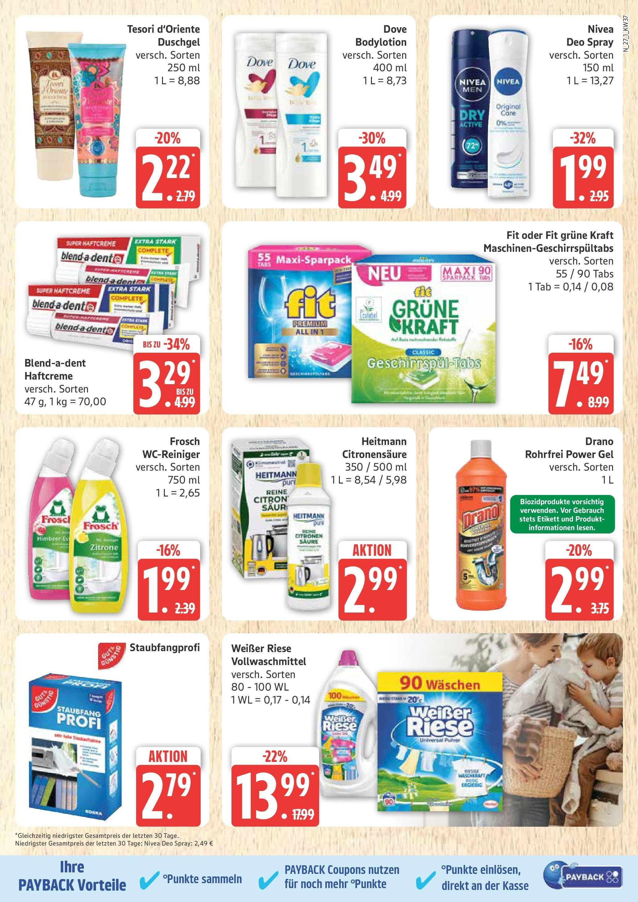 Marktkauf - Marktkauf: Wochenangebote (ab 07.09.2025) » Angebote online | Seite: 27 | Produkte: Duschgel, Zitrone