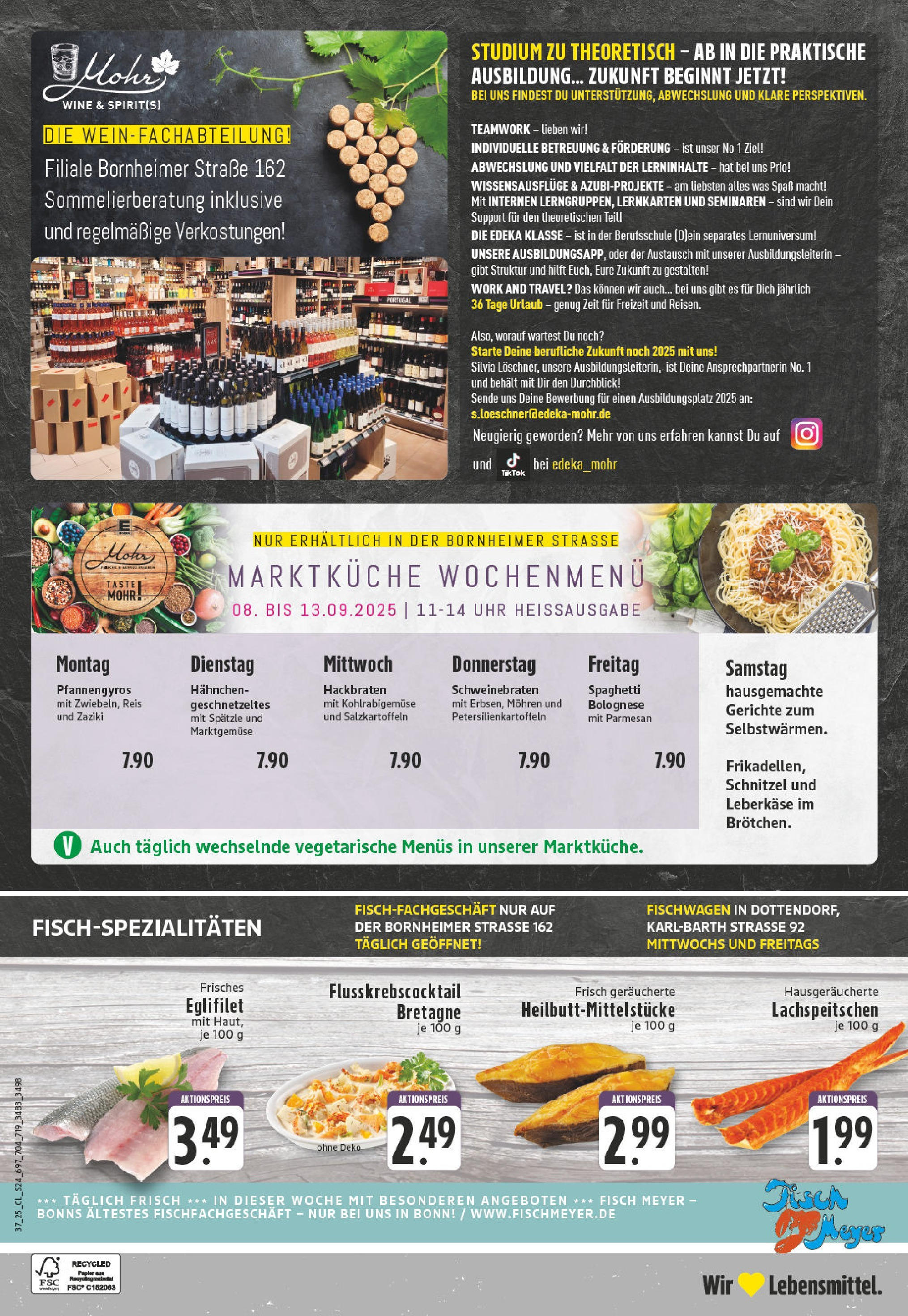 Edeka prospekt Bonn (ab 07.09.2025) » Angebote Online | Seite: 24 | Produkte: Mohren, Fisch, Reis, Leberkase Edeka prospekt Bonn (ab 07.09.2025) » Angebote Online | Seite: 24 | Produkte: Mohren, Fisch, Reis, Leberkase