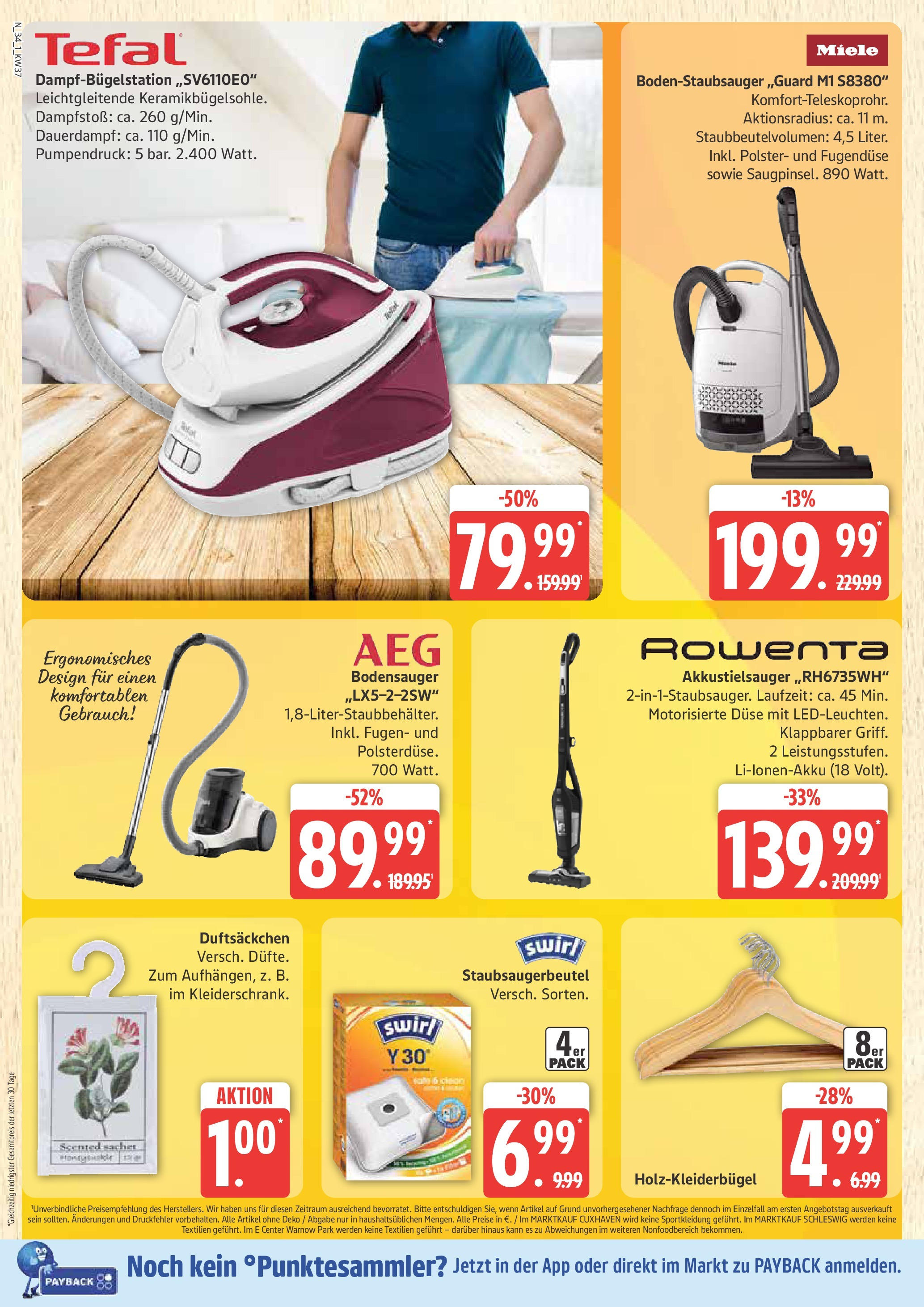 Marktkauf - Marktkauf: Wochenangebote (ab 07.09.2025) » Angebote online | Seite: 34 | Produkte: Miele