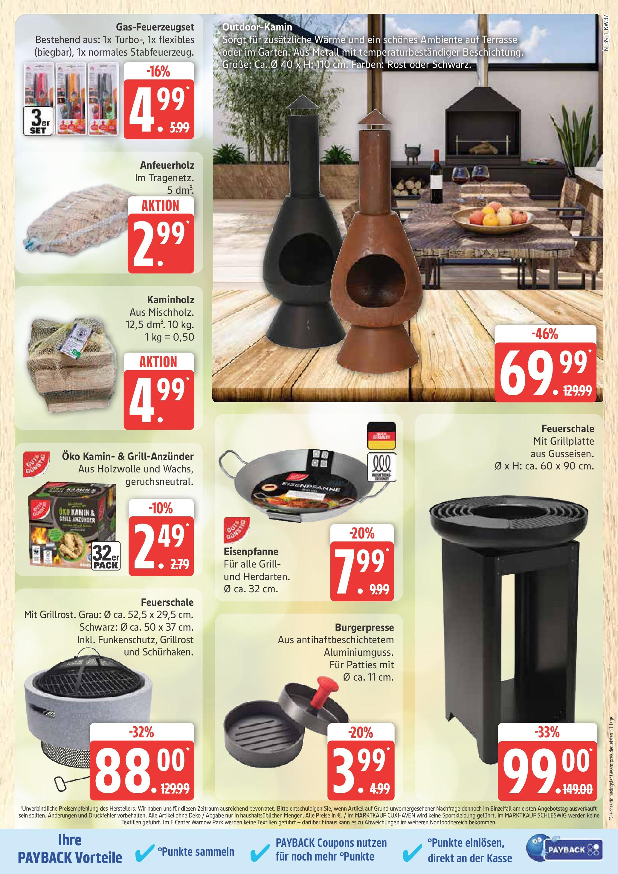 Marktkauf - Marktkauf: Wochenangebote (ab 07.09.2025) » Angebote online | Seite: 39 | Produkte: Grill, Kamin, Reis