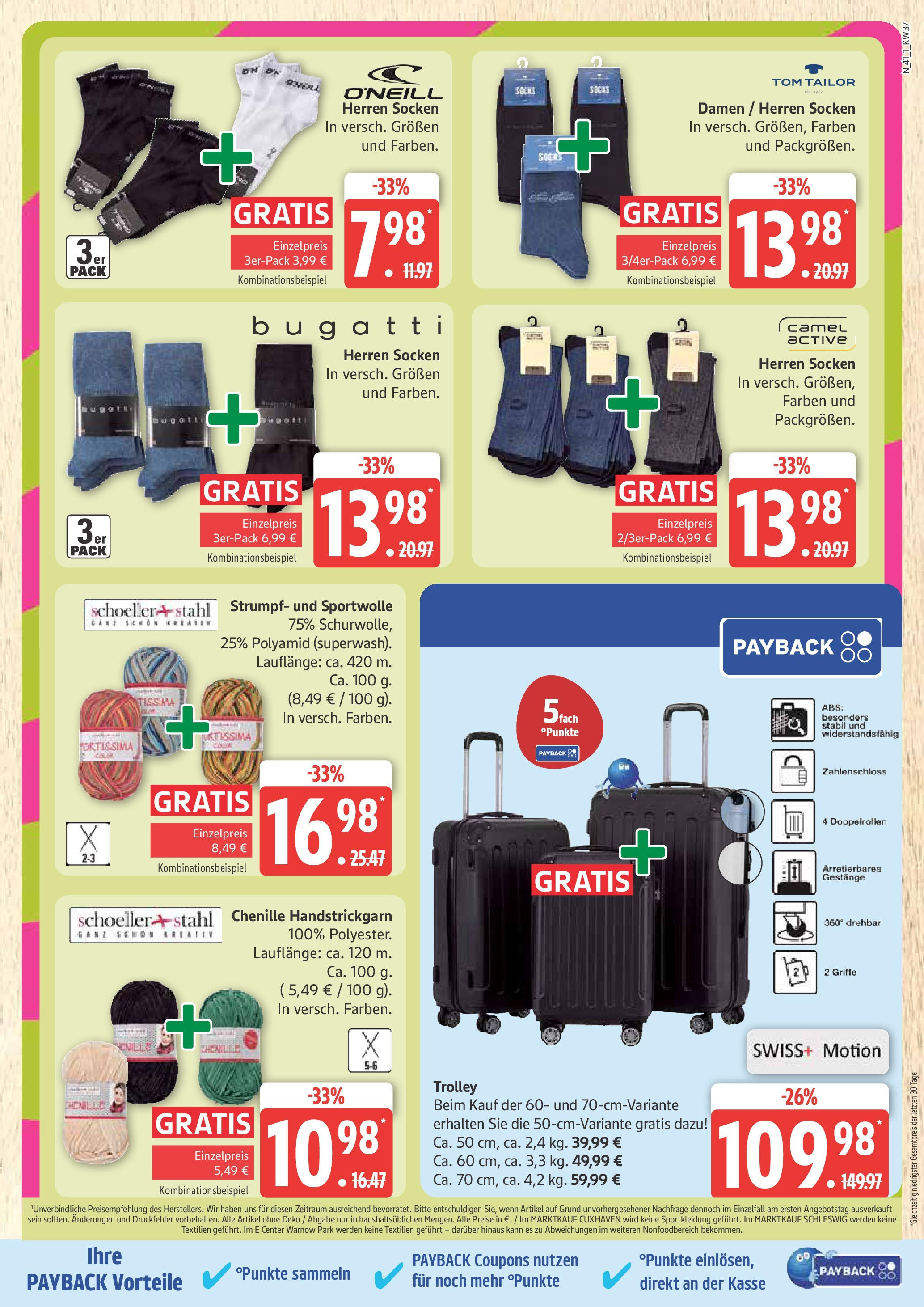 Marktkauf - Marktkauf: Wochenangebote (ab 07.09.2025) » Angebote online | Seite: 41 | Produkte: Socken