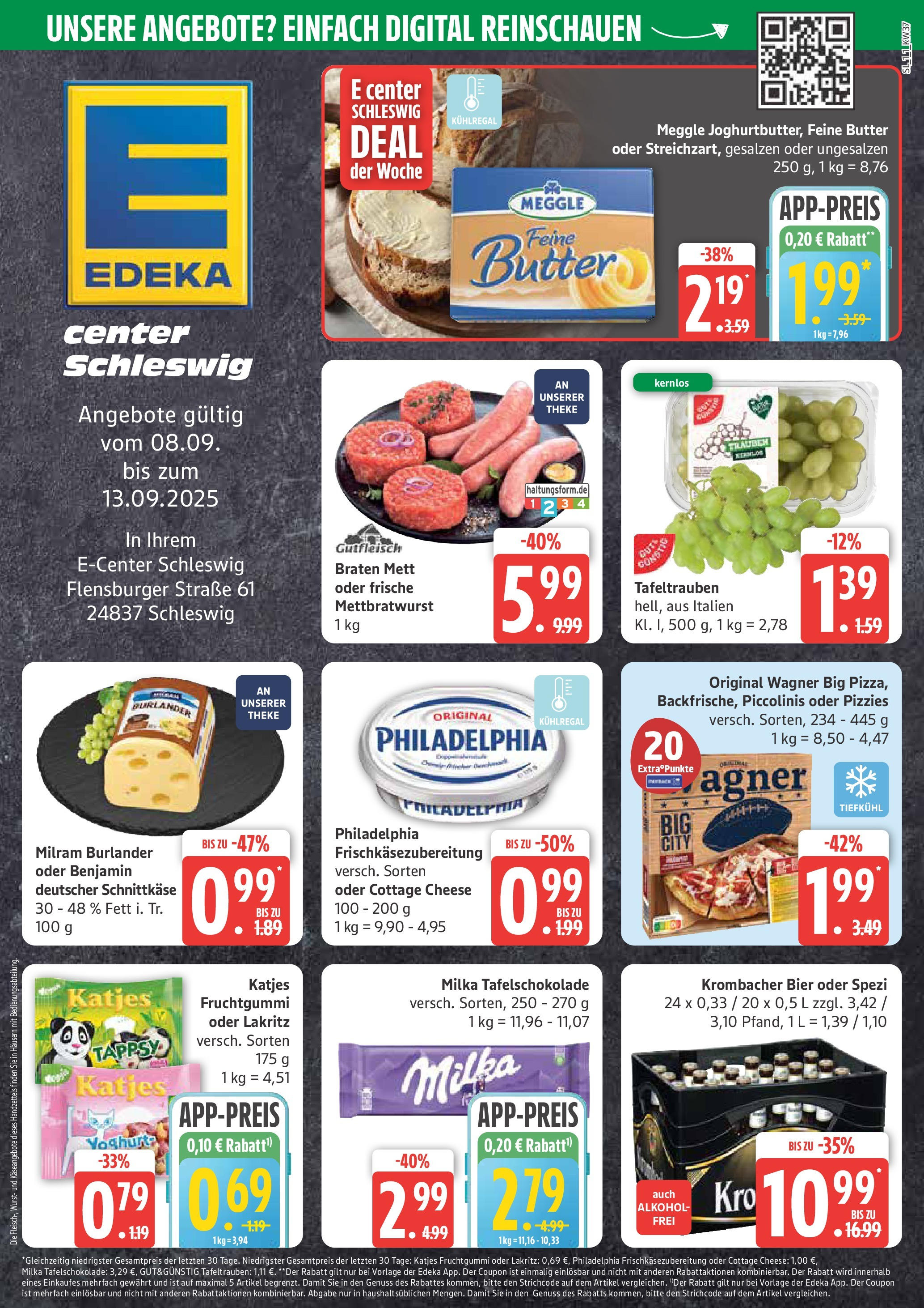 Marktkauf - Marktkauf: Wochenangebote (ab 07.09.2025) » Angebote ab Montag | Seite: 1 | Produkte: Butter, Trauben, Milram, Wurst Marktkauf - Marktkauf: Wochenangebote (ab 07.09.2025) » Angebote online | Seite: 1 | Produkte: Butter, Trauben, Milram, Wurst