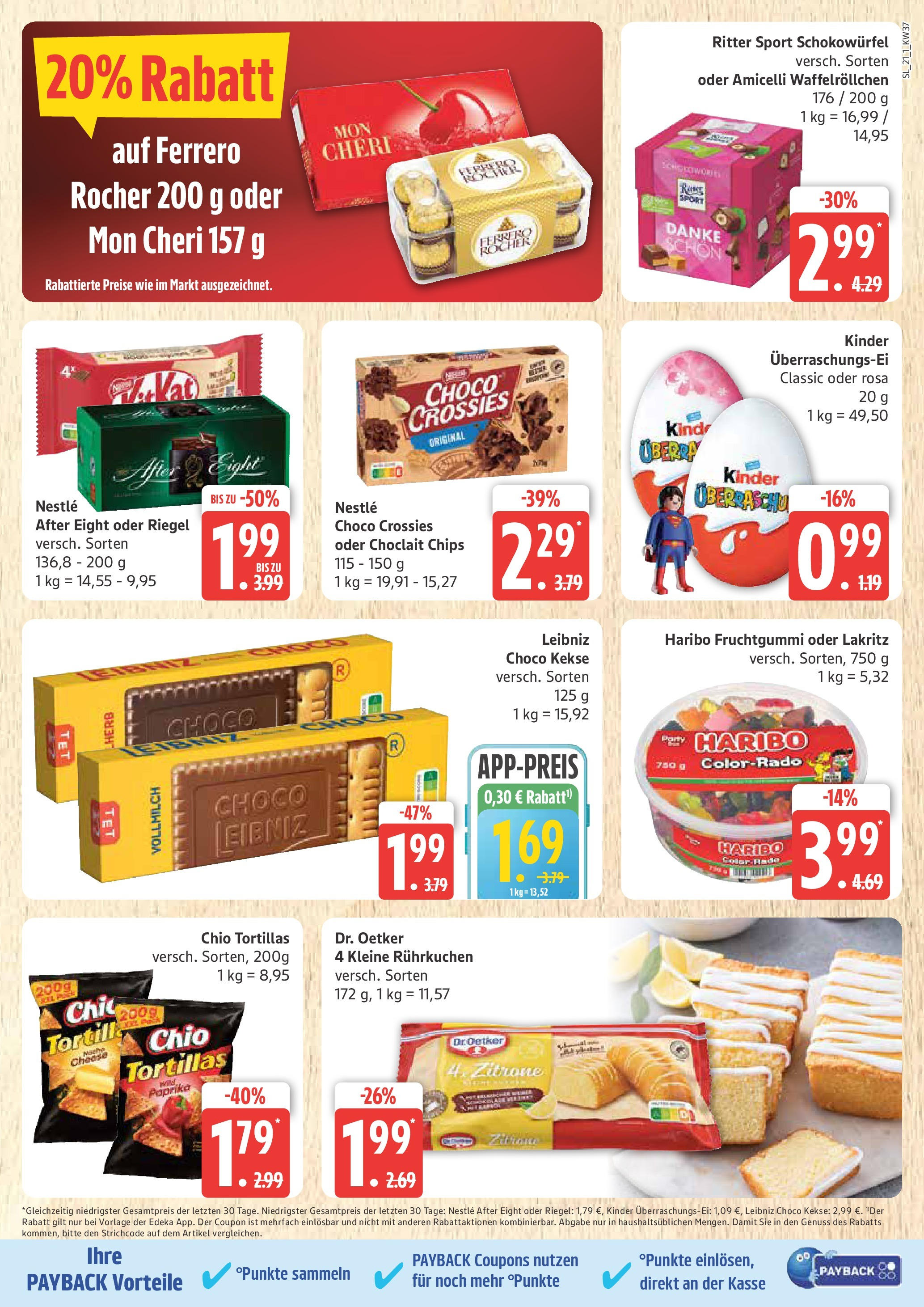 Marktkauf - Marktkauf: Wochenangebote (ab 07.09.2025) » Angebote ab Montag | Seite: 21 | Produkte: Haribo, Ritter sport, Chips, Kekse Marktkauf - Marktkauf: Wochenangebote (ab 07.09.2025) » Angebote online | Seite: 21 | Produkte: Haribo, Ritter sport, Chips, Kekse