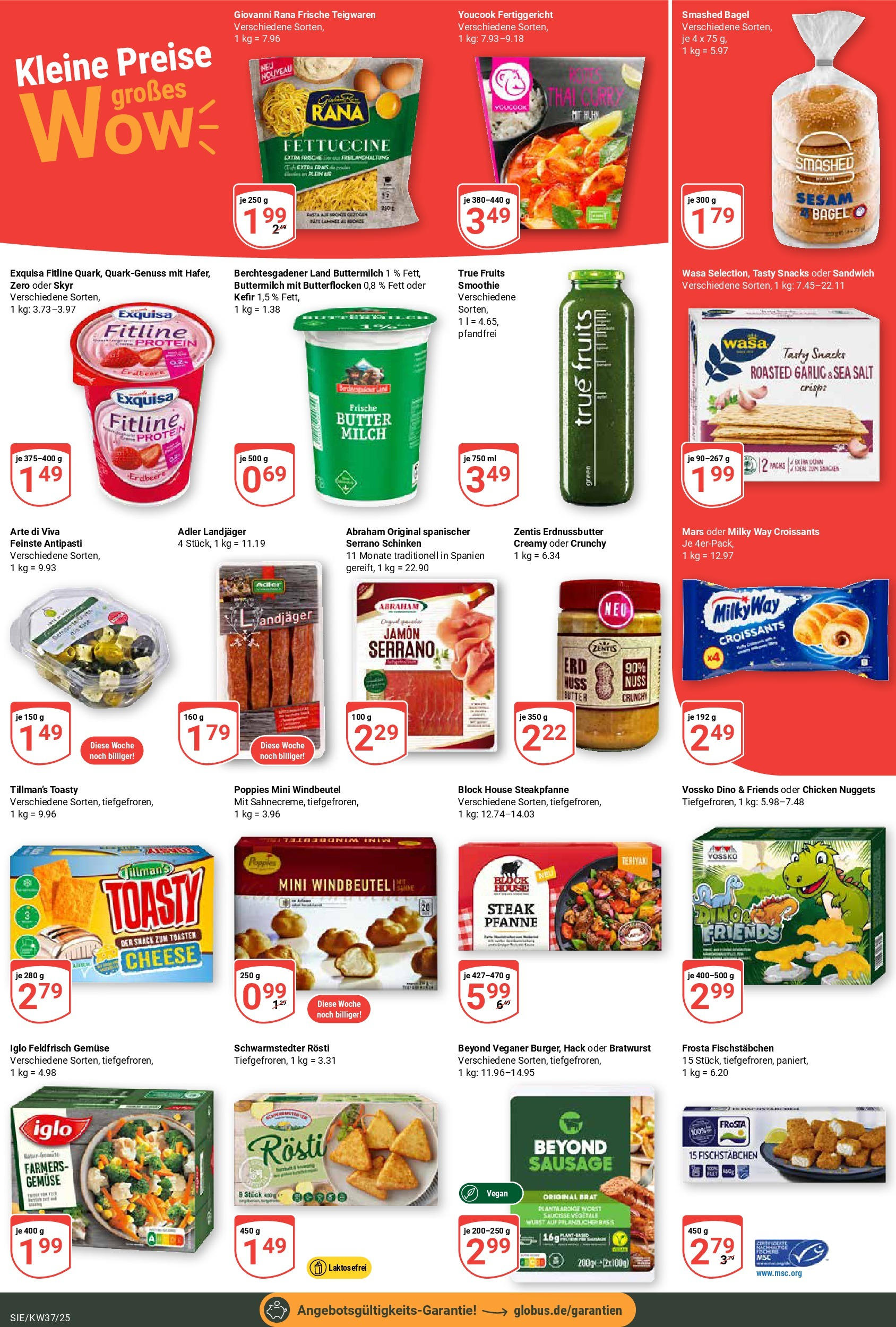 Globus prospekt Siegen	 (ab 07.09.2025) » Angebote online | Seite: 2 | Produkte: Youcook, Mars, Exquisa, Fischstabchen