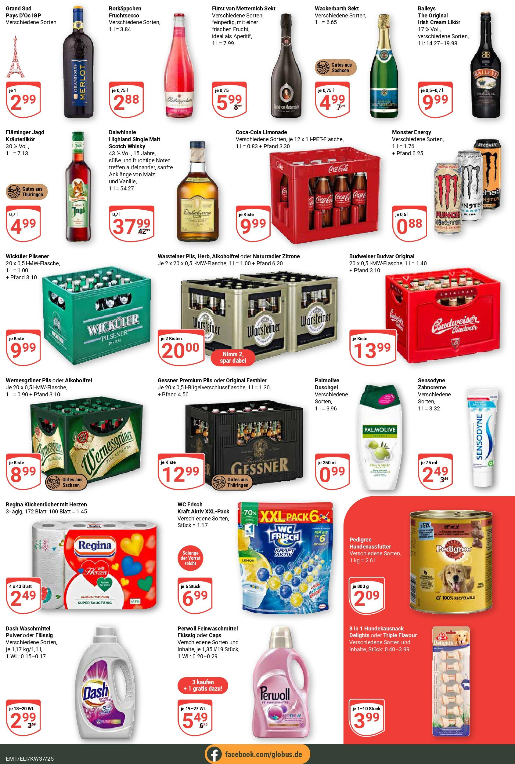 Globus prospekt Erfurt-Linderbach (ab 07.09.2025) » Angebote ab Montag | Seite: 4 | Produkte: Energy, Sekt, Pils, Wernesgruner Globus prospekt Erfurt-Linderbach (ab 07.09.2025) » Angebote online | Seite: 4 | Produkte: Energy, Sekt, Pils, Wernesgruner