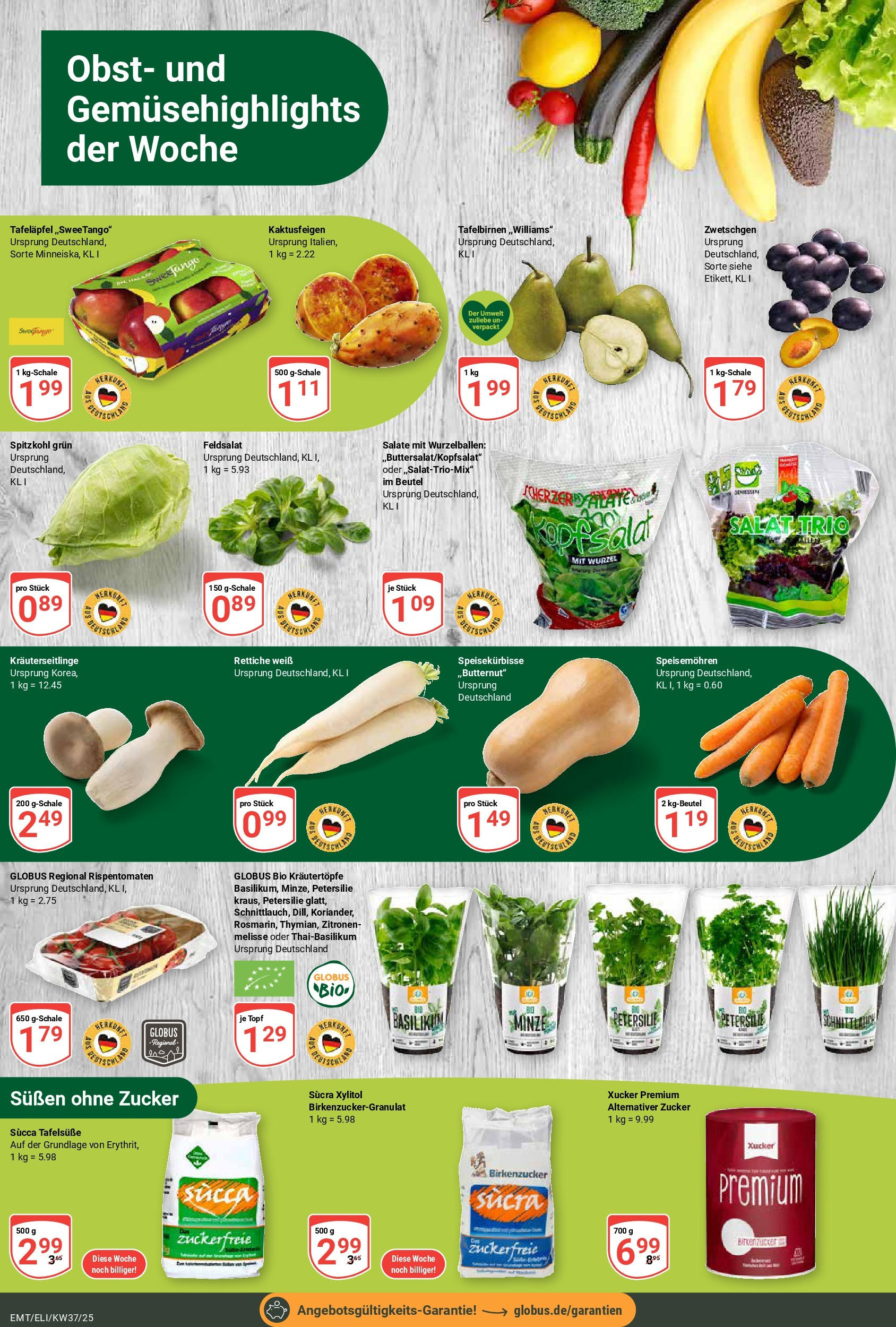 Globus prospekt Erfurt-Linderbach (ab 07.09.2025) » Angebote ab Montag | Seite: 5 | Produkte: Zwetschgen, Obst, Zucker, Zitronen Globus prospekt Erfurt-Linderbach (ab 07.09.2025) » Angebote online | Seite: 5 | Produkte: Zwetschgen, Obst, Zucker, Zitronen