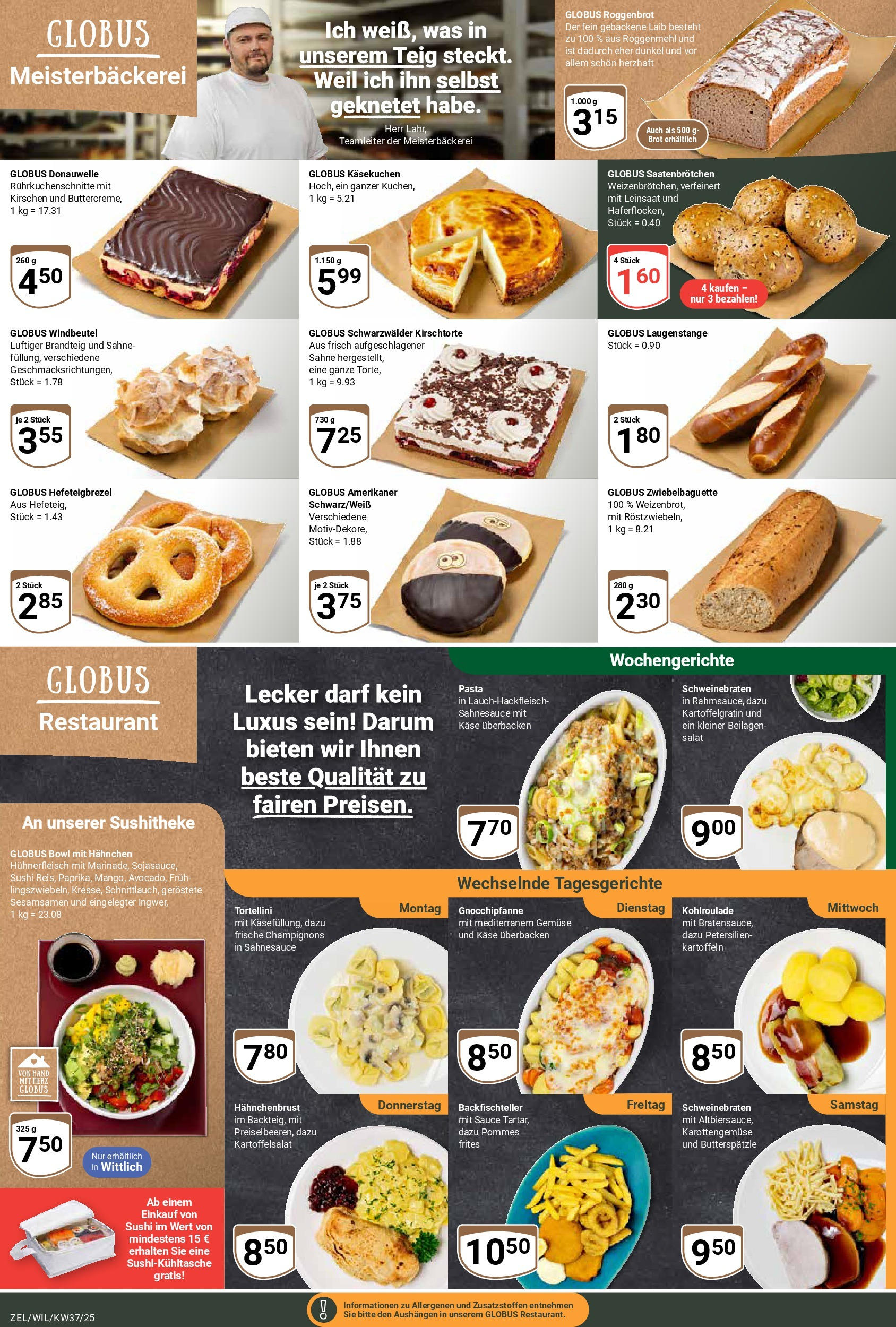 Globus prospekt Wittlich (ab 07.09.2025) » Angebote ab Montag | Seite: 7 | Produkte: Pommes, Kartoffeln, Sahne, Salat Globus prospekt Wittlich (ab 07.09.2025) » Angebote online | Seite: 7 | Produkte: Pommes, Kartoffeln, Sahne, Salat