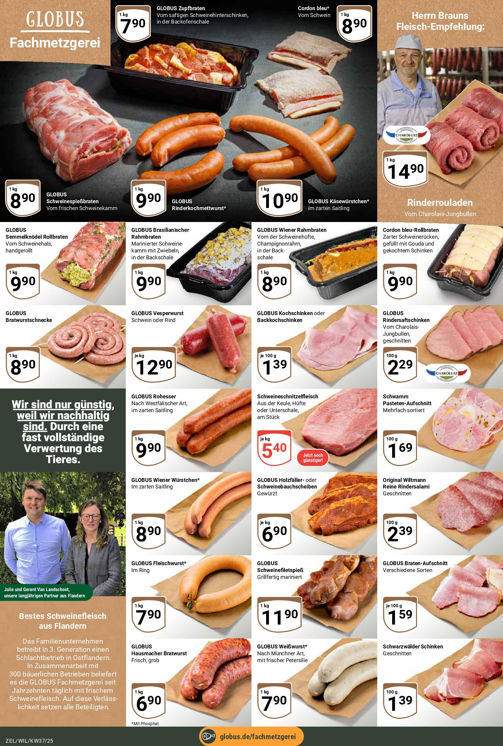 Globus prospekt Wittlich (ab 07.09.2025) » Angebote ab Montag | Seite: 8 | Produkte: Bratwurst, Petersilie, Schinken, Schweinefleisch Globus prospekt Wittlich (ab 07.09.2025) » Angebote online | Seite: 8 | Produkte: Bratwurst, Petersilie, Schinken, Schweinefleisch