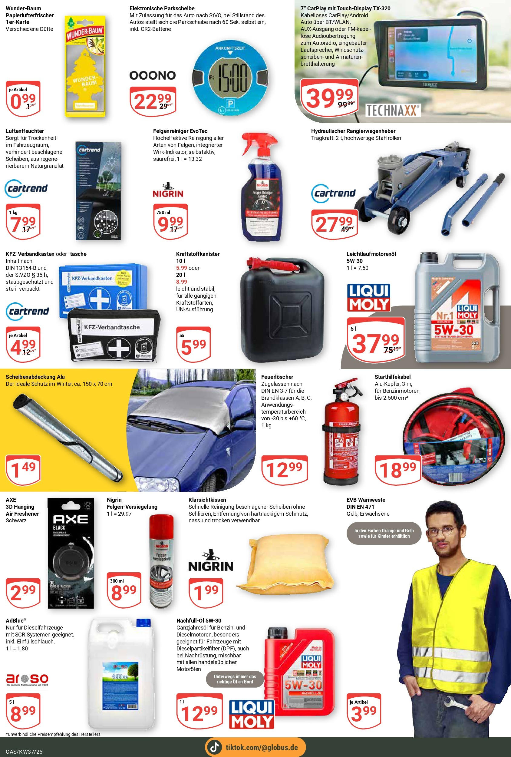 Globus prospekt Castrop-Rauxel	 (ab 07.09.2025) » Angebote online | Seite: 23 | Produkte: Tasche, Öl