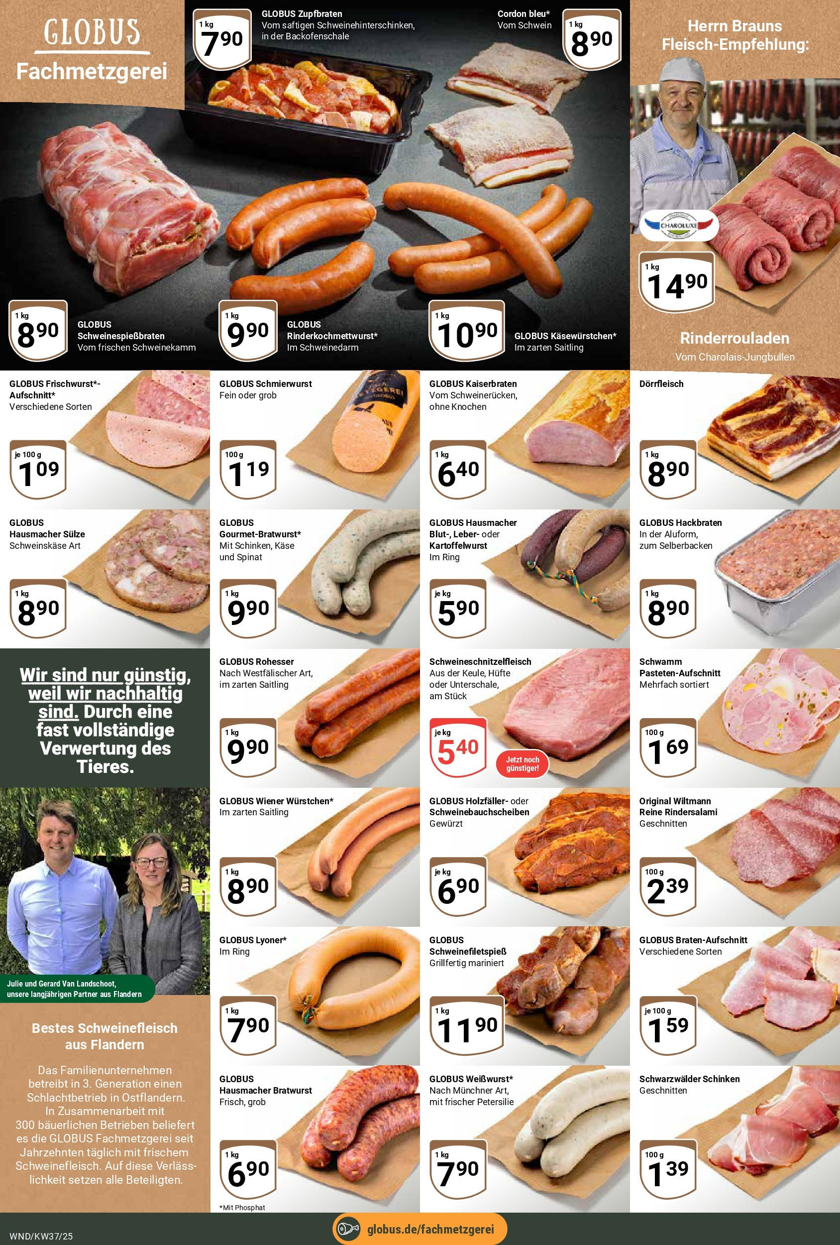 Globus prospekt St. Wendel (ab 07.09.2025) » Angebote ab Montag | Seite: 10 | Produkte: Käse, Bratwurst, Petersilie, Schinken Globus prospekt St. Wendel (ab 07.09.2025) » Angebote online | Seite: 10 | Produkte: Käse, Bratwurst, Petersilie, Schinken
