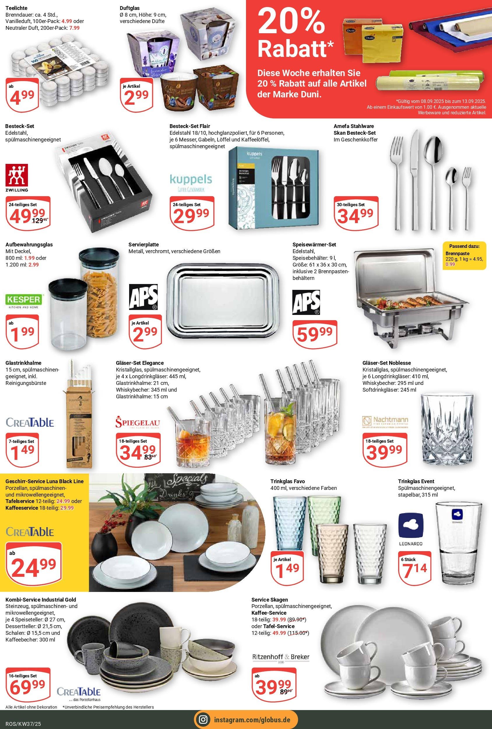 Globus prospekt Lambrechtshagen	 (ab 07.09.2025) » Angebote online | Seite: 23