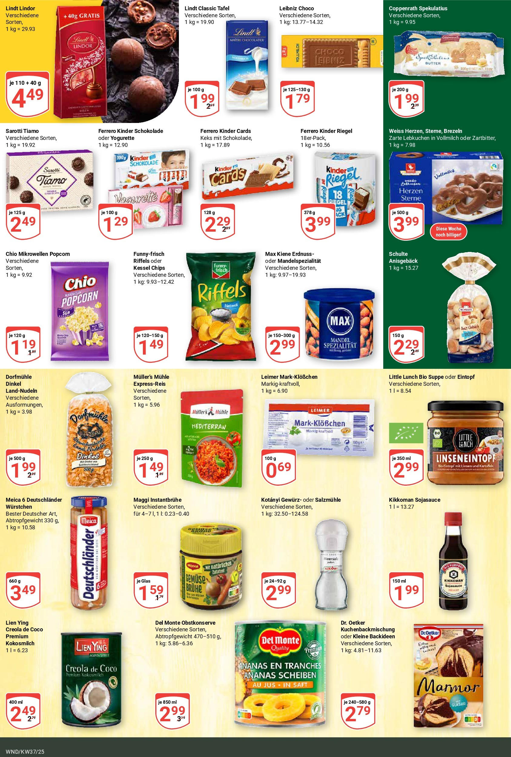 Globus prospekt St. Wendel (ab 07.09.2025) » Angebote ab Montag | Seite: 14 | Produkte: Maggi, Milch, Meica, Chips Globus prospekt St. Wendel (ab 07.09.2025) » Angebote online | Seite: 14 | Produkte: Maggi, Milch, Meica, Chips