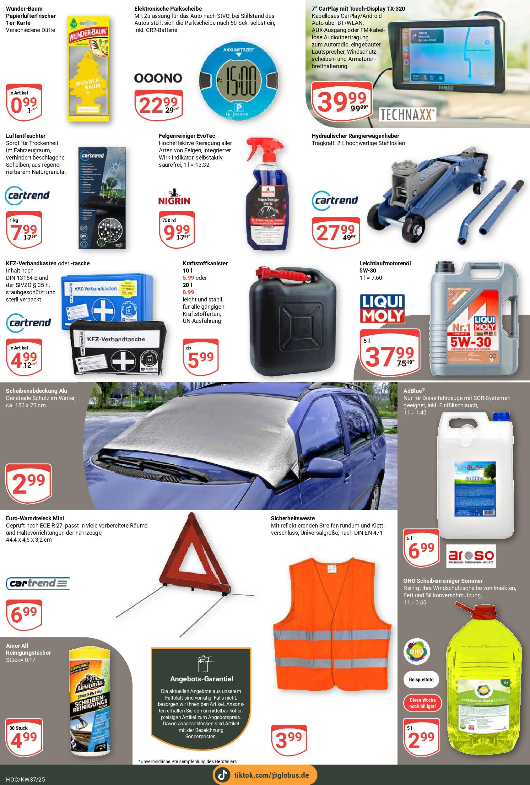 Globus prospekt Hockenheim	 (ab 07.09.2025) » Angebote online | Seite: 29 | Produkte: Tasche, Reinigungstücher