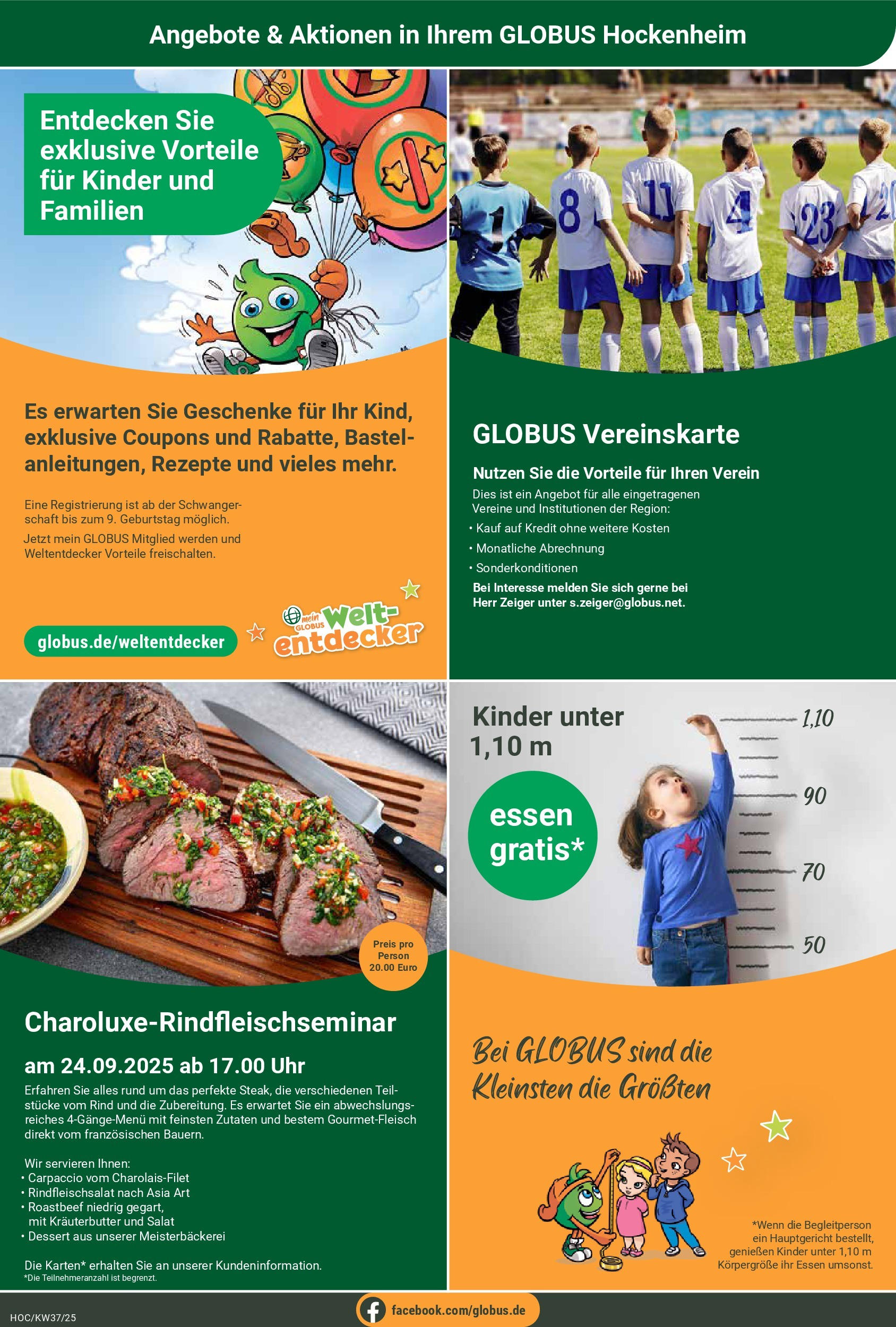 Globus prospekt Hockenheim	 (ab 07.09.2025) » Angebote online | Seite: 31 | Produkte: Kräuterbutter, Roastbeef, Salat, Uhr