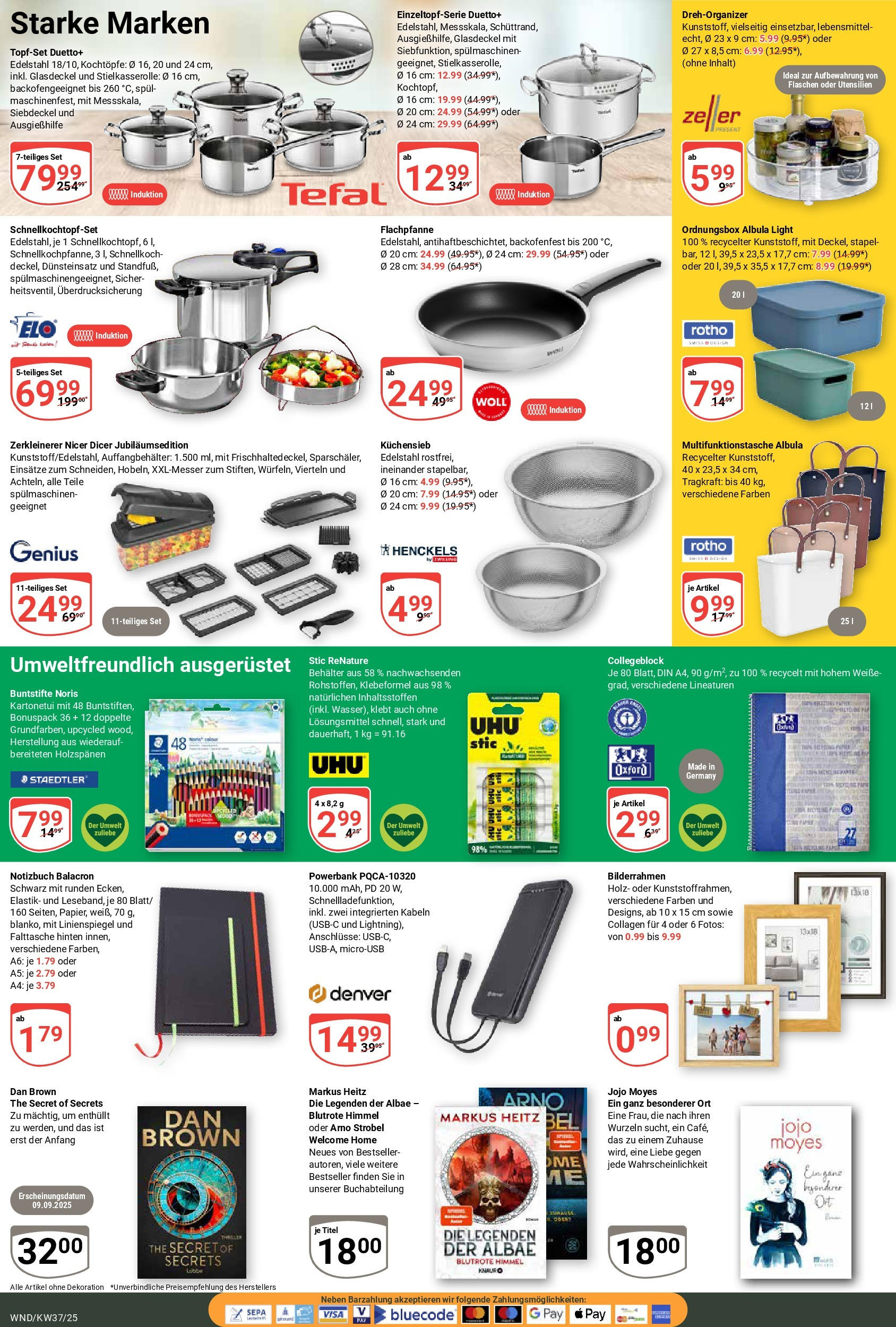 Globus prospekt St. Wendel (ab 07.09.2025) » Angebote ab Montag | Seite: 24 | Produkte: Bilderrahmen, Powerbank, Notizbuch Globus prospekt St. Wendel (ab 07.09.2025) » Angebote online | Seite: 24 | Produkte: Bilderrahmen, Powerbank, Notizbuch