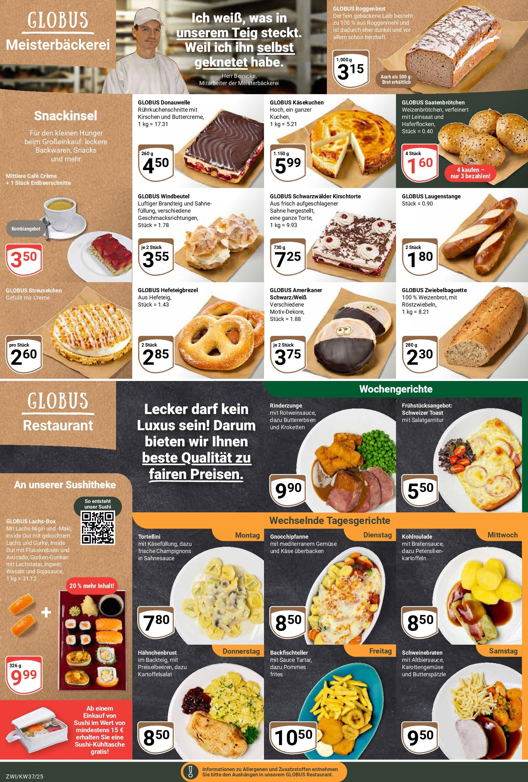 Globus prospekt Zwickau (ab 07.09.2025) » Angebote ab Montag | Seite: 6 | Produkte: Pommes, Lachs, Frische champignons, Hahnchenbrust Globus prospekt Zwickau (ab 07.09.2025) » Angebote online | Seite: 6 | Produkte: Pommes, Lachs, Frische champignons, Hahnchenbrust