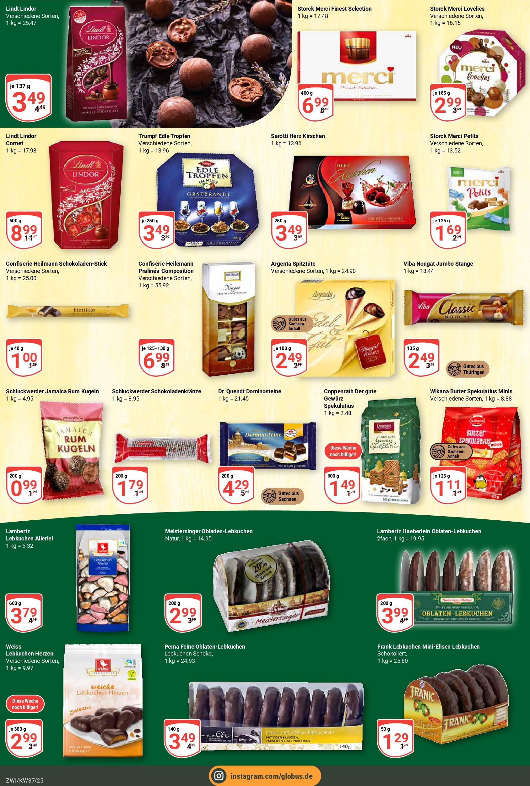 Globus prospekt Zwickau (ab 07.09.2025) » Angebote ab Montag | Seite: 12 | Produkte: Merci, Rum, Kirschen, Lindt Globus prospekt Zwickau (ab 07.09.2025) » Angebote online | Seite: 12 | Produkte: Merci, Rum, Kirschen, Lindt