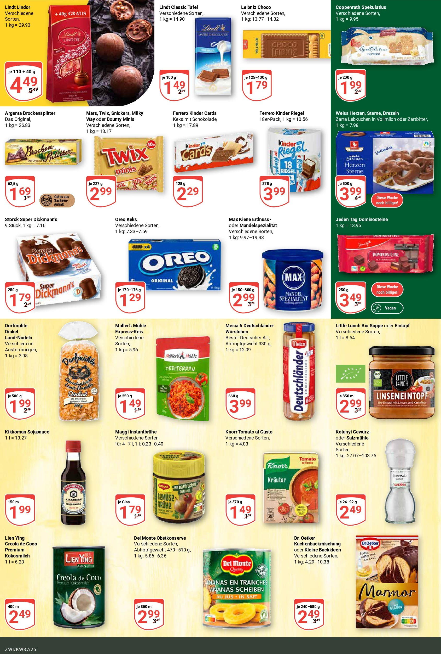 Globus prospekt Zwickau (ab 07.09.2025) » Angebote ab Montag | Seite: 13 | Produkte: Maggi, Kartoffeln, Saft, Lindt Globus prospekt Zwickau (ab 07.09.2025) » Angebote online | Seite: 13 | Produkte: Maggi, Kartoffeln, Saft, Lindt
