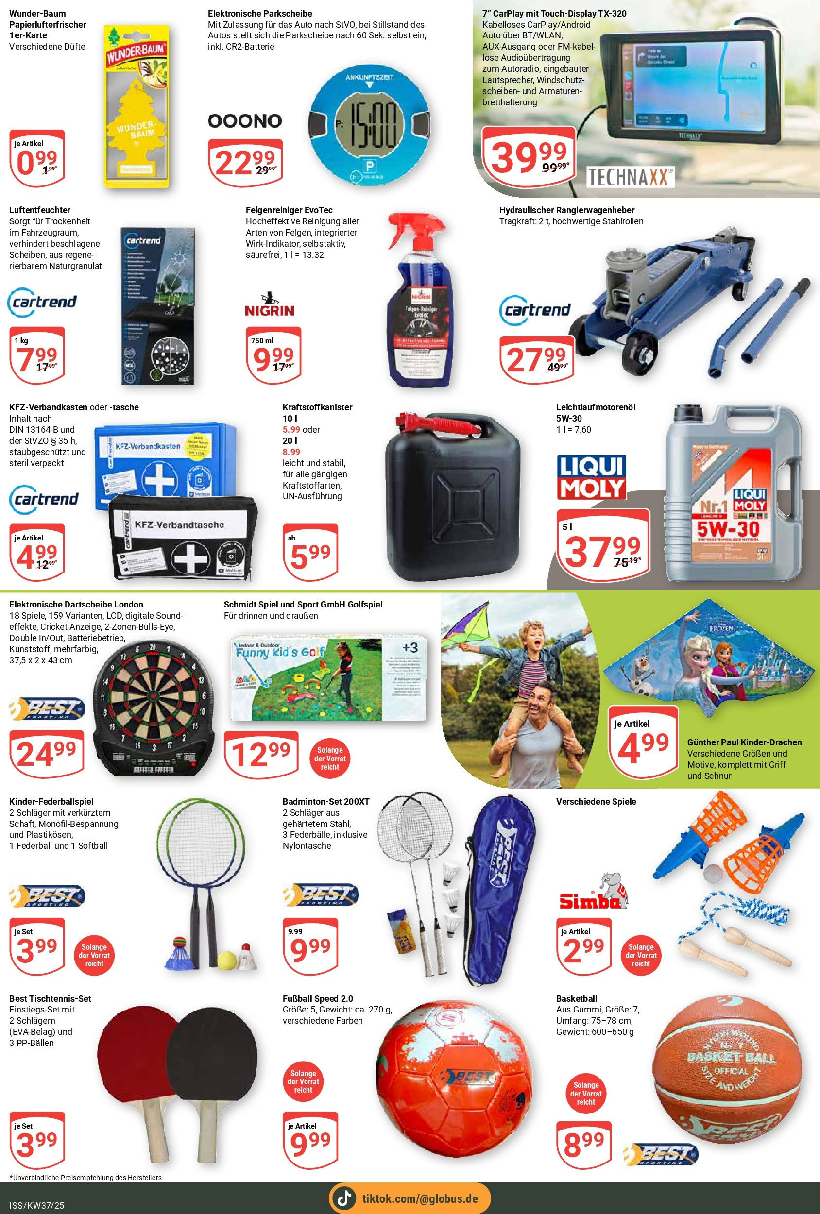 Globus prospekt Isserstedt (ab 07.09.2025) » Angebote ab Montag | Seite: 21 | Produkte: Tasche, Gewicht, Badmintonset, Basketball Globus prospekt Isserstedt (ab 07.09.2025) » Angebote online | Seite: 21 | Produkte: Tasche, Gewicht, Badmintonset, Basketball