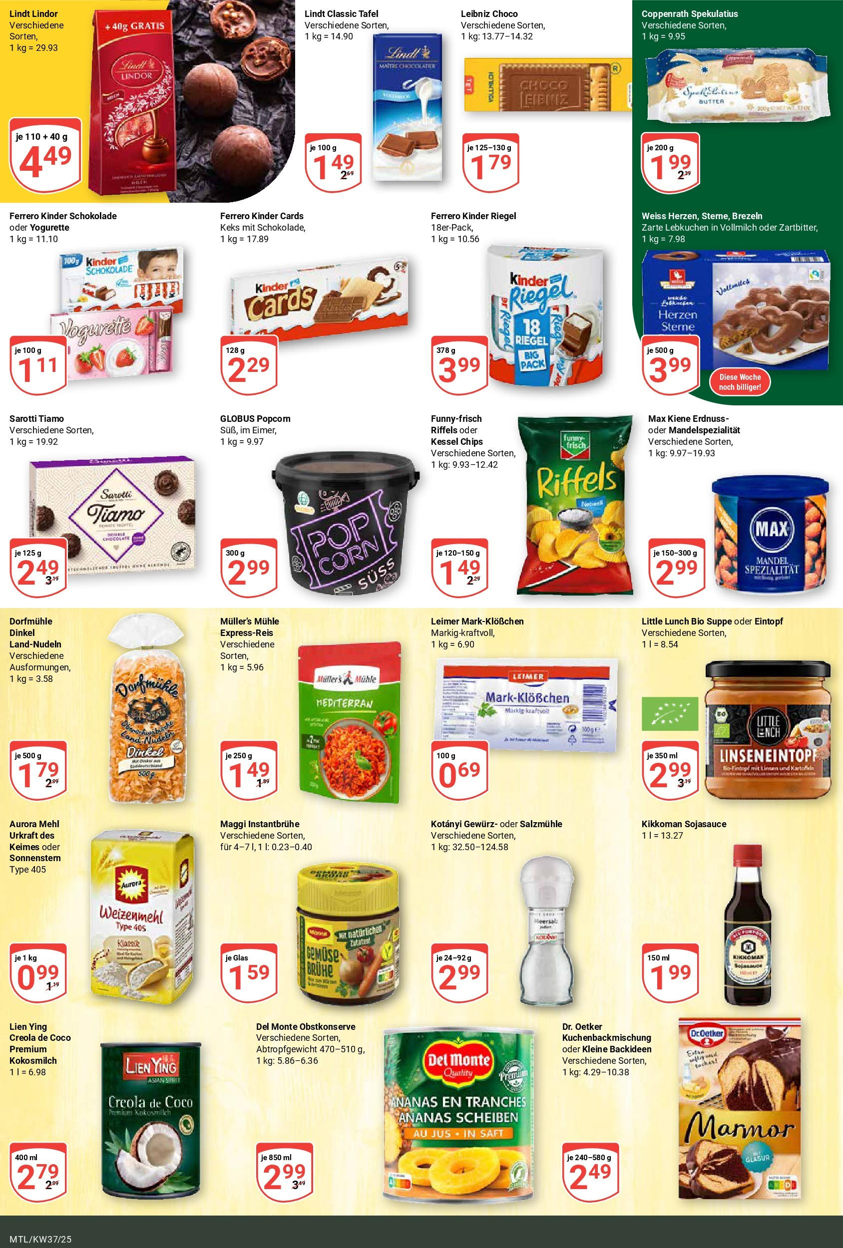 Globus prospekt Maintal-Dörnigheim (ab 07.09.2025) » Angebote ab Montag | Seite: 12 | Produkte: Mehl, Weizenmehl, Kinder riegel, Kartoffeln Globus prospekt Maintal-Dörnigheim (ab 07.09.2025) » Angebote online | Seite: 12 | Produkte: Mehl, Weizenmehl, Kinder riegel, Kartoffeln