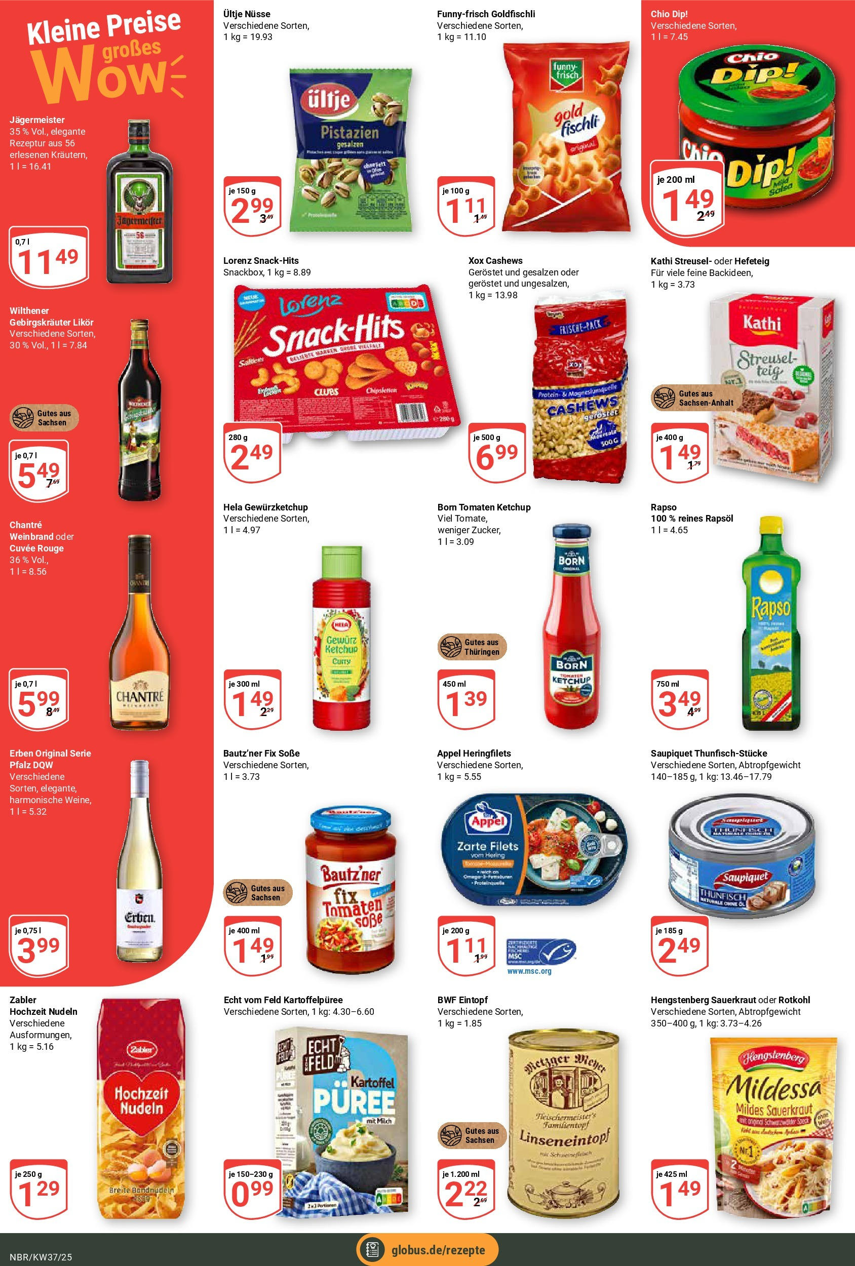 Globus prospekt Neubrandenburg (ab 07.09.2025) » Angebote ab Montag | Seite: 6 | Produkte: Thunfisch, Chantré, Wein, Nudeln Globus prospekt Neubrandenburg (ab 07.09.2025) » Angebote online | Seite: 6 | Produkte: Thunfisch, Chantré, Wein, Nudeln