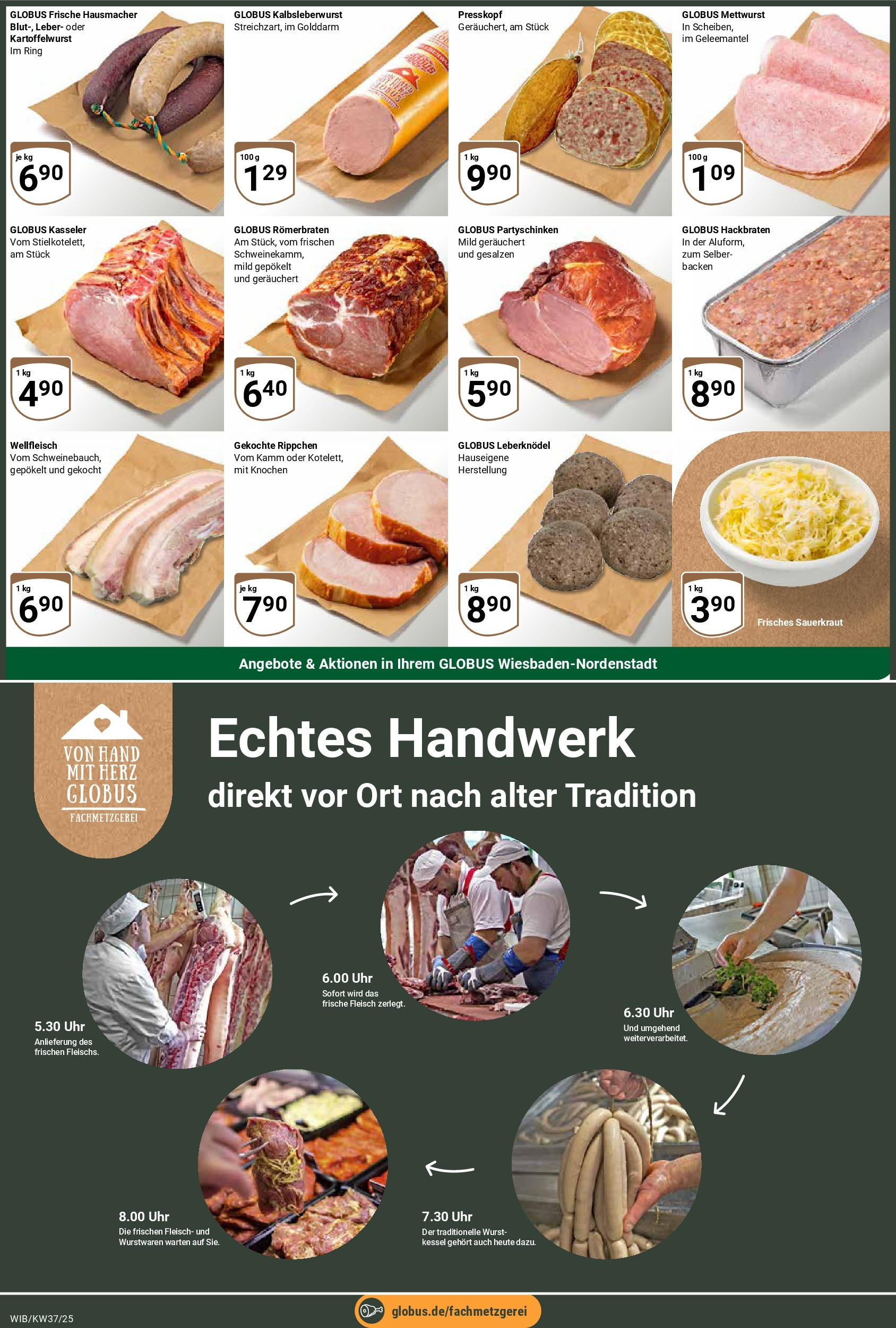 Globus prospekt Wiesbaden-Nordenstadt (ab 07.09.2025) » Angebote ab Montag | Seite: 3 | Produkte: Wurst, Fleisch, Uhr Globus prospekt Wiesbaden-Nordenstadt (ab 07.09.2025) » Angebote online | Seite: 3 | Produkte: Wurst, Fleisch, Uhr