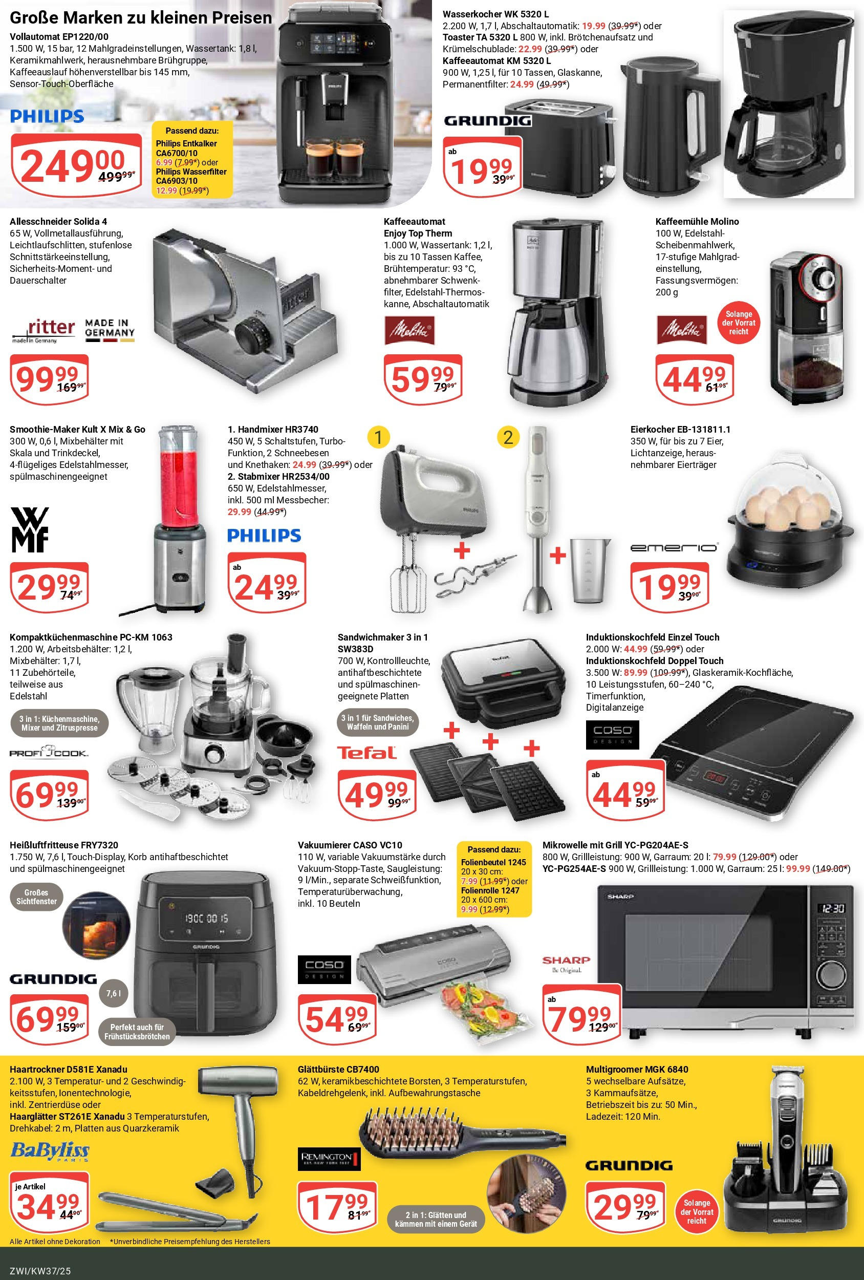 Globus prospekt Zwickau (ab 07.09.2025) » Angebote ab Montag | Seite: 25 | Produkte: Philips, Mikrowelle, Wasserkocher, Stabmixer Globus prospekt Zwickau (ab 07.09.2025) » Angebote online | Seite: 25 | Produkte: Philips, Mikrowelle, Wasserkocher, Stabmixer
