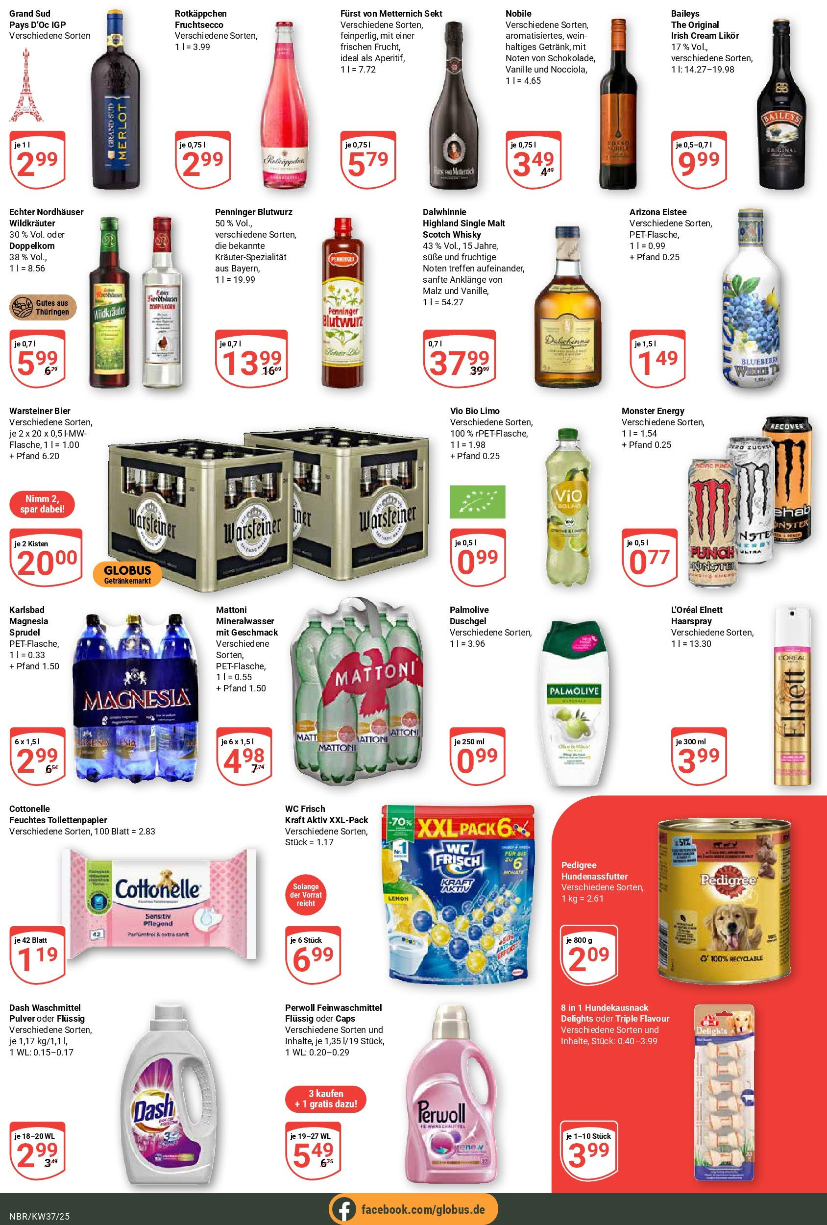 Globus prospekt Neubrandenburg (ab 07.09.2025) » Angebote ab Montag | Seite: 7 | Produkte: Haarspray, Waschmittel, Pedigree, Toilettenpapier Globus prospekt Neubrandenburg (ab 07.09.2025) » Angebote online | Seite: 7 | Produkte: Haarspray, Waschmittel, Pedigree, Toilettenpapier