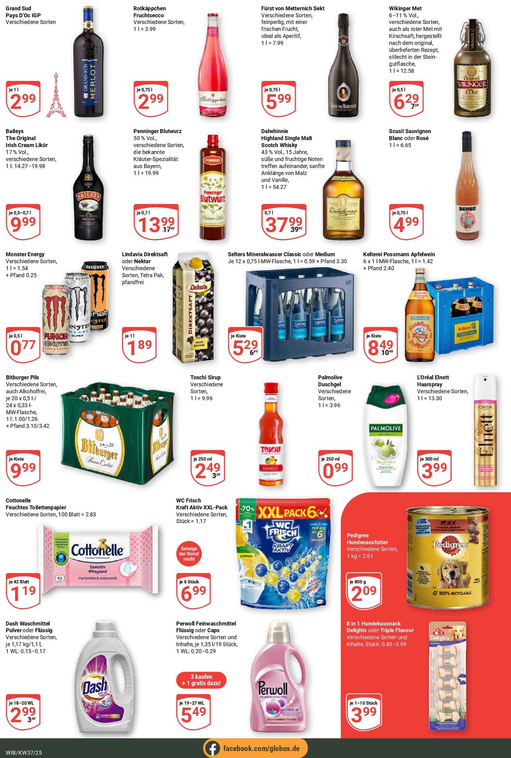 Globus prospekt Wiesbaden-Nordenstadt (ab 07.09.2025) » Angebote ab Montag | Seite: 9 | Produkte: Bitburger, Monster, Mango, Rotkäppchen Globus prospekt Wiesbaden-Nordenstadt (ab 07.09.2025) » Angebote online | Seite: 9 | Produkte: Bitburger, Monster, Mango, Rotkäppchen