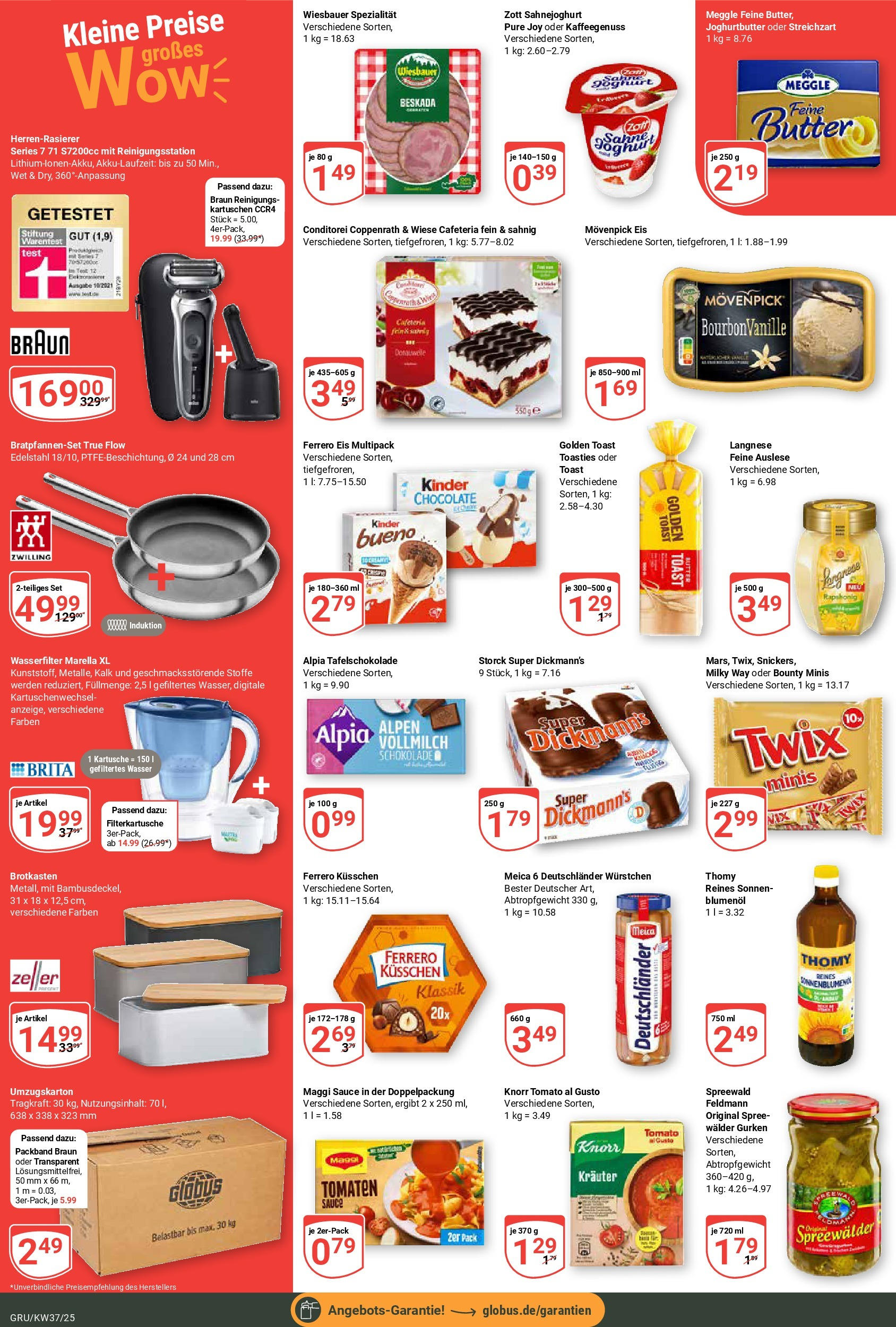 Globus prospekt Grünstadt (ab 07.09.2025) » Angebote ab Montag | Seite: 3 | Produkte: Langnese, Maggi, Toast, Gurken Globus prospekt Grünstadt (ab 07.09.2025) » Angebote online | Seite: 3 | Produkte: Langnese, Maggi, Toast, Gurken