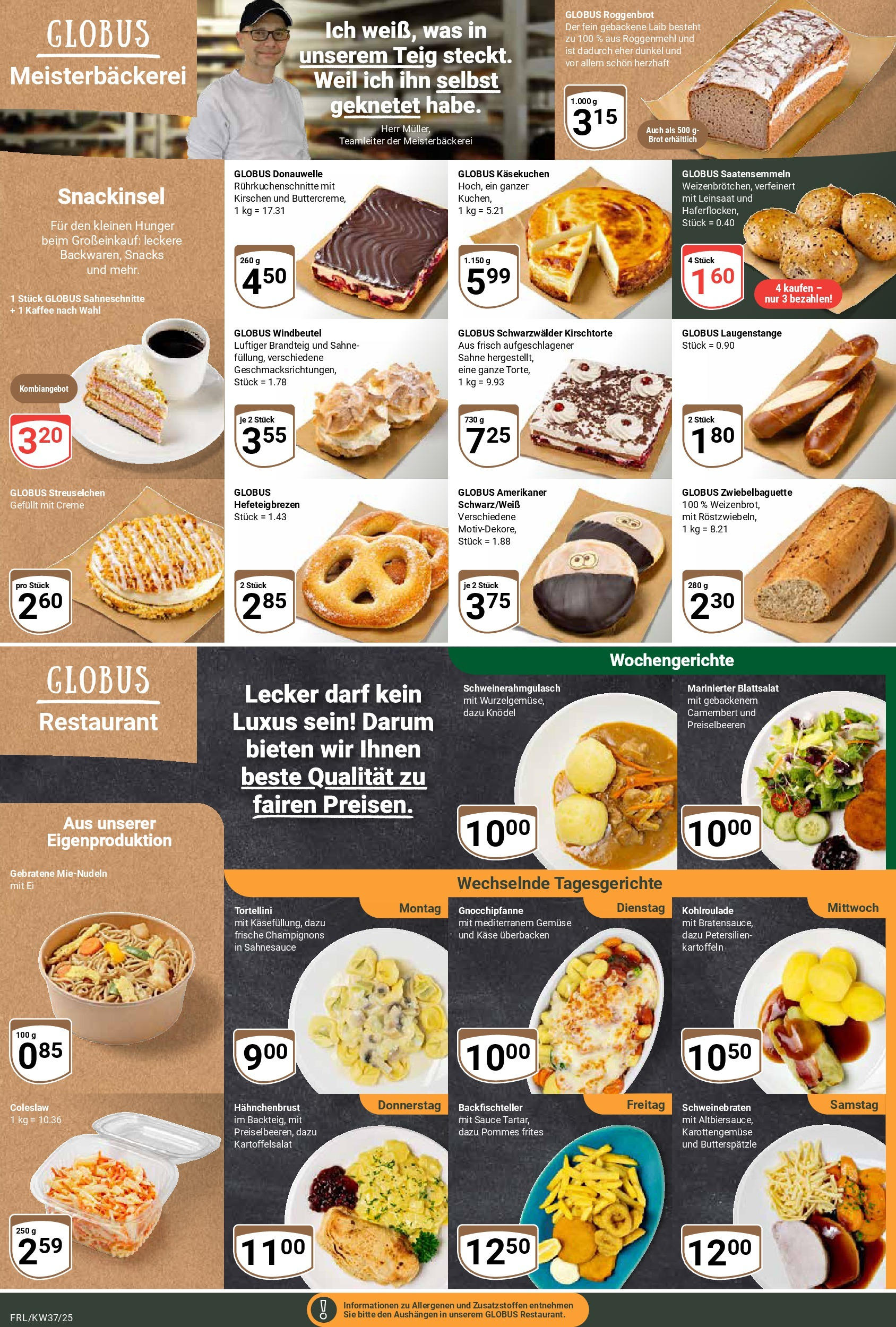 Globus prospekt Freilassing (ab 07.09.2025) » Angebote ab Montag | Seite: 9 | Produkte: Kaffee, Pommes, Gemüse, Hahnchenbrust Globus prospekt Freilassing (ab 07.09.2025) » Angebote online | Seite: 9 | Produkte: Kaffee, Pommes, Gemüse, Hahnchenbrust