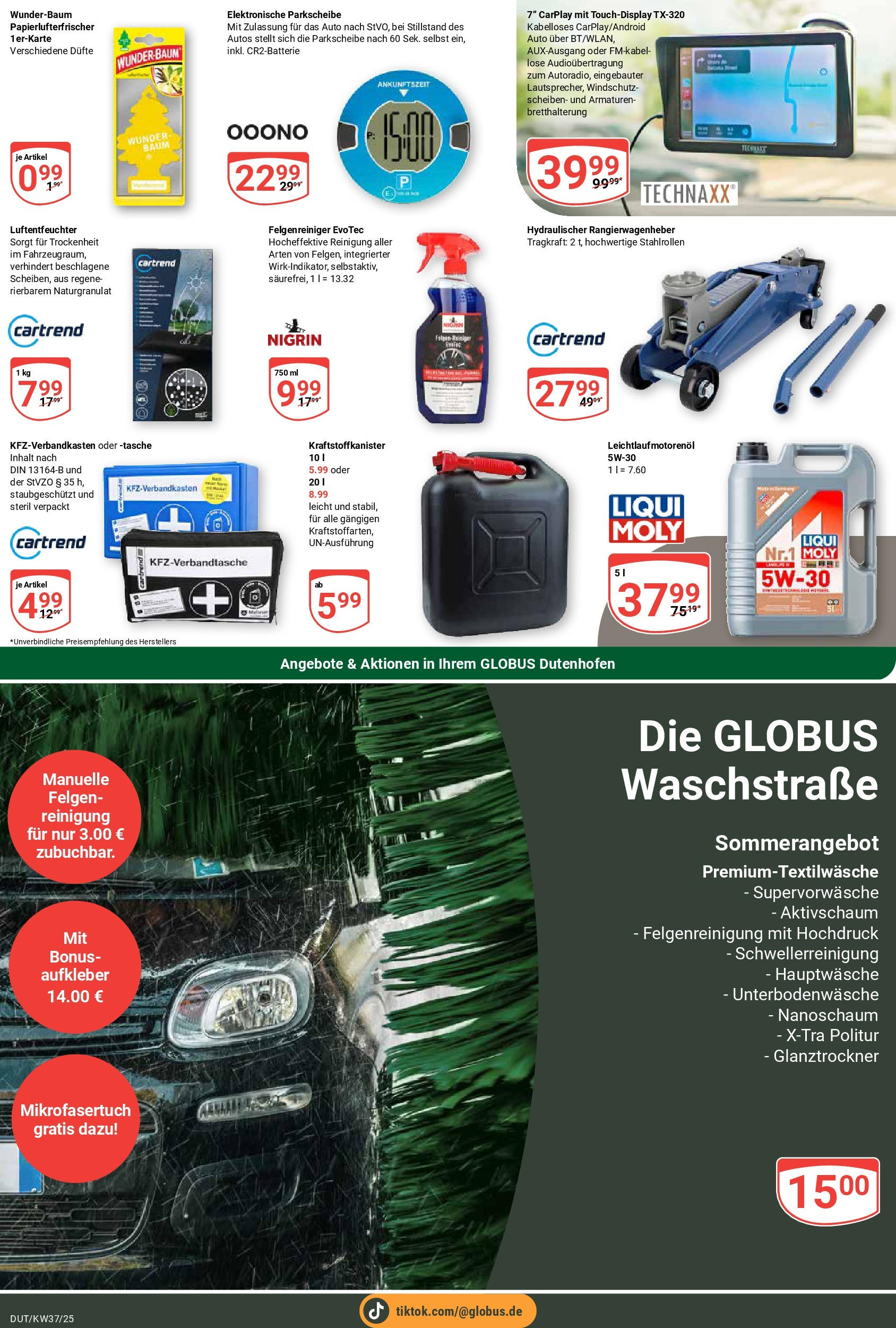 Globus prospekt Wetzlar-Dutenhofen	 (ab 07.09.2025) » Angebote online | Seite: 26 | Produkte: Tasche