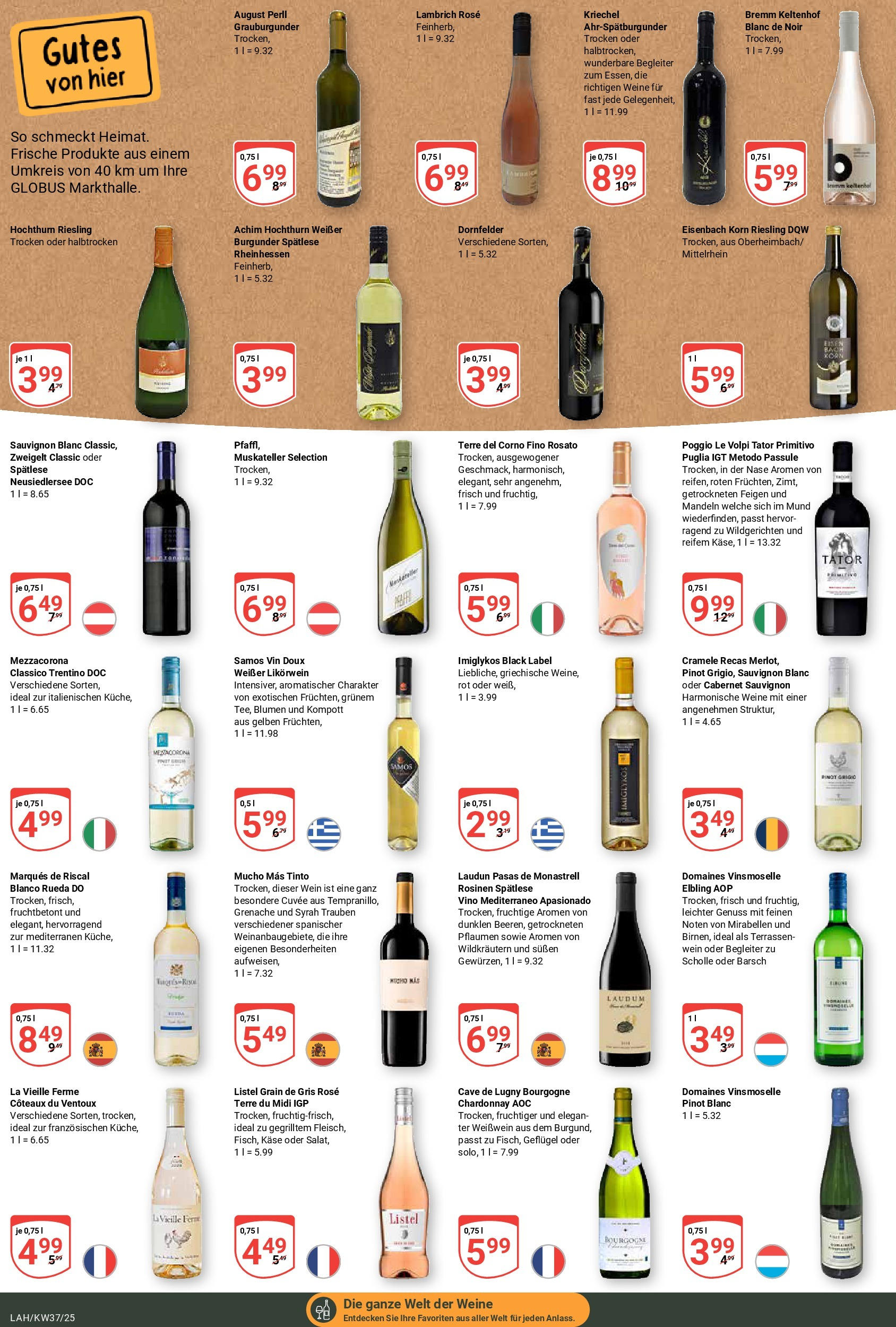 Globus prospekt Lahnstein (ab 07.09.2025) » Angebote ab Montag | Seite: 20 | Produkte: Pflaumen, Weißwein, Blumen, Wein Globus prospekt Lahnstein (ab 07.09.2025) » Angebote online | Seite: 20 | Produkte: Pflaumen, Weißwein, Blumen, Wein