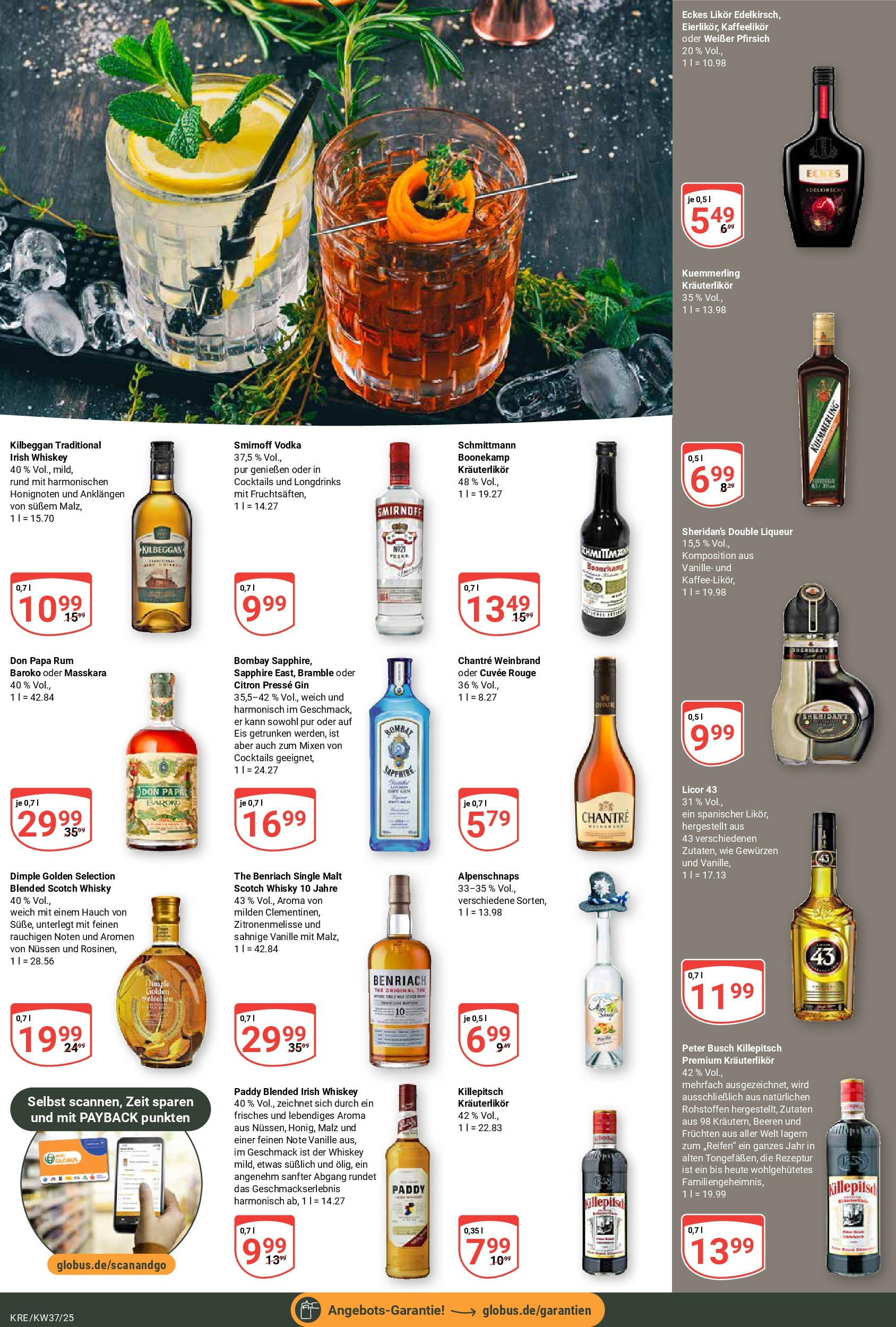 Globus prospekt Krefeld (ab 07.09.2025) » Angebote ab Montag | Seite: 13 | Produkte: Presse, Kuemmerling, Chantré, Vodka Globus prospekt Krefeld (ab 07.09.2025) » Angebote online | Seite: 13 | Produkte: Presse, Kuemmerling, Chantré, Vodka