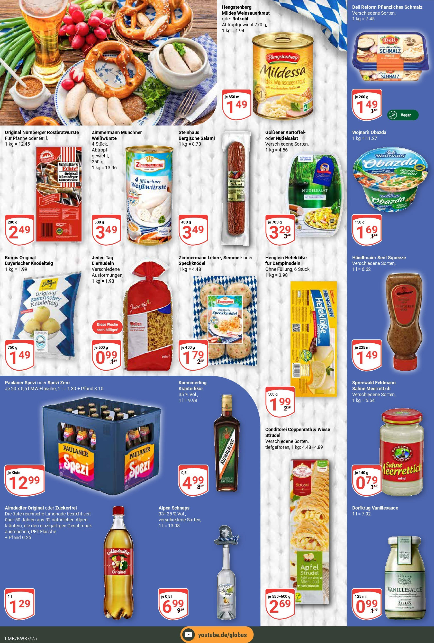 Globus prospekt Limburg (ab 07.09.2025) » Angebote ab Montag | Seite: 19 | Produkte: Rotkohl, Limonade, Salami, Deli reform Globus prospekt Limburg (ab 07.09.2025) » Angebote online | Seite: 19 | Produkte: Rotkohl, Limonade, Salami, Deli reform