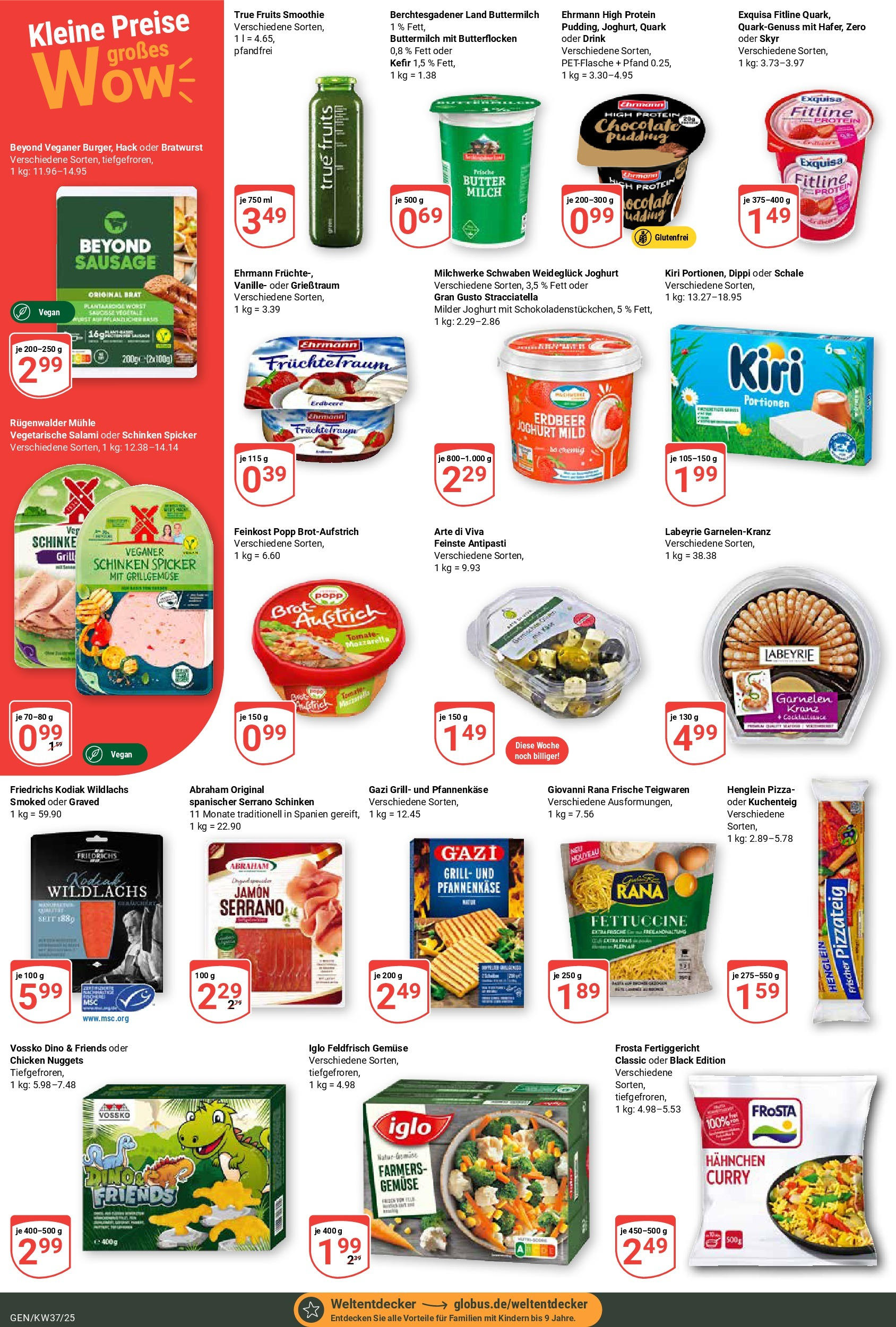 Globus prospekt Gensingen (ab 07.09.2025) » Angebote ab Montag | Seite: 3 | Produkte: Hahnchen, Pudding, Skyr, Schinken Globus prospekt Gensingen (ab 07.09.2025) » Angebote online | Seite: 3 | Produkte: Hahnchen, Pudding, Skyr, Schinken
