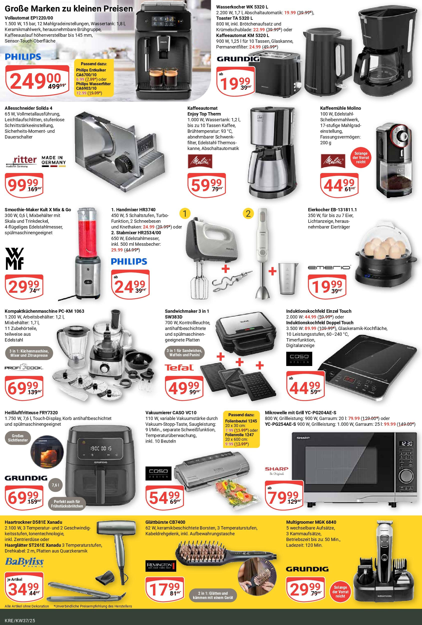 Globus prospekt Krefeld (ab 07.09.2025) » Angebote ab Montag | Seite: 21 | Produkte: Grill, Mixer, Toaster, Stabmixer Globus prospekt Krefeld (ab 07.09.2025) » Angebote online | Seite: 21 | Produkte: Grill, Mixer, Toaster, Stabmixer