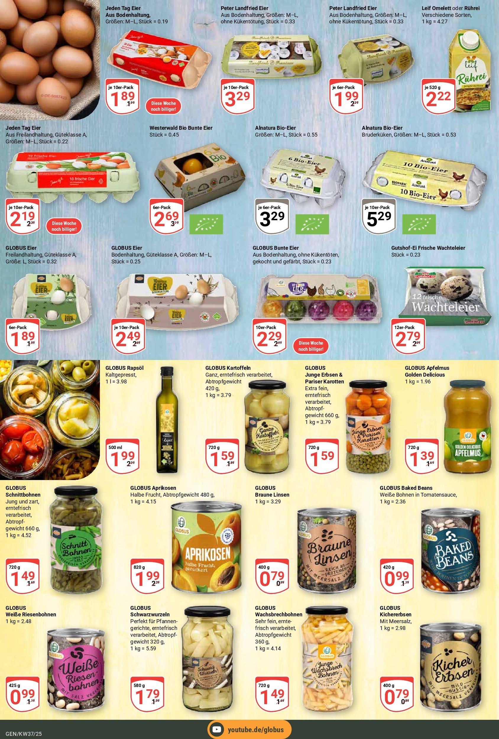 Globus prospekt Gensingen (ab 07.09.2025) » Angebote ab Montag | Seite: 17 | Produkte: Rapsöl, Kartoffeln, Salz, Erbsen Globus prospekt Gensingen (ab 07.09.2025) » Angebote online | Seite: 17 | Produkte: Rapsöl, Kartoffeln, Salz, Erbsen