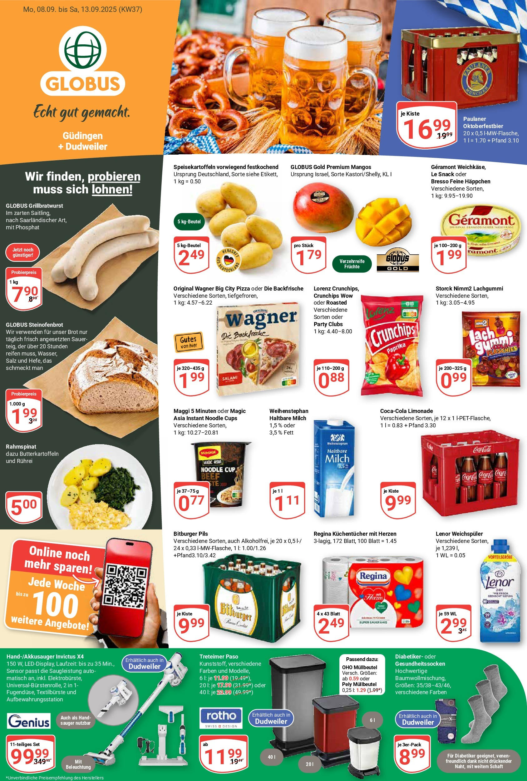Globus prospekt Saarbrücken-Güdingen (ab 07.09.2025) » Angebote ab Montag | Seite: 3 | Produkte: Bitburger, Pils, Paprika, Paulaner Globus prospekt Saarbrücken-Güdingen (ab 07.09.2025) » Angebote online | Seite: 3 | Produkte: Bitburger, Pils, Paprika, Paulaner