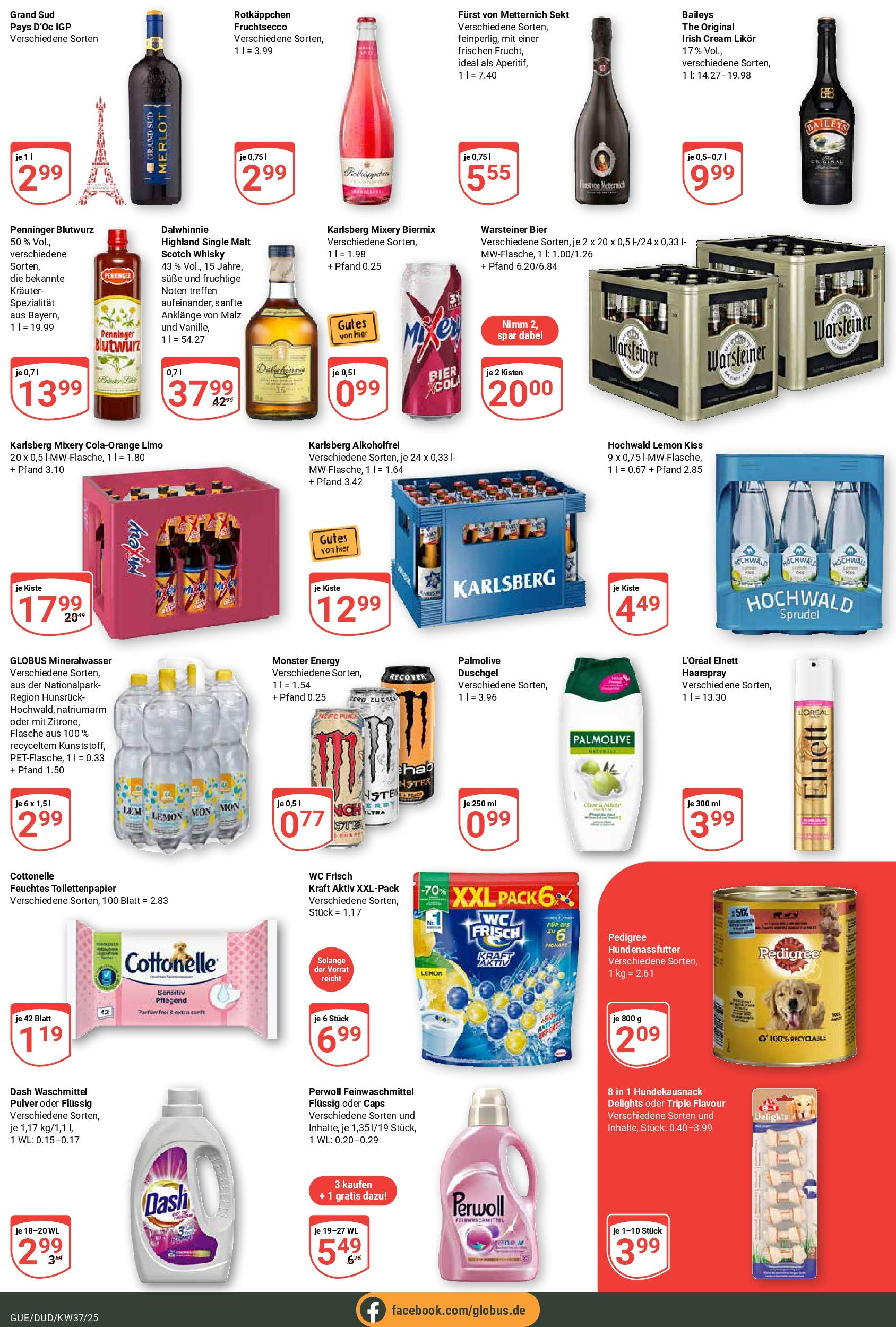 Globus prospekt Saarbrücken-Güdingen (ab 07.09.2025) » Angebote ab Montag | Seite: 7 | Produkte: Sekt, Haarspray, Wc frisch, Feuchtes Toilettenpapier Globus prospekt Saarbrücken-Güdingen (ab 07.09.2025) » Angebote online | Seite: 7 | Produkte: Sekt, Haarspray, Wc frisch, Feuchtes Toilettenpapier
