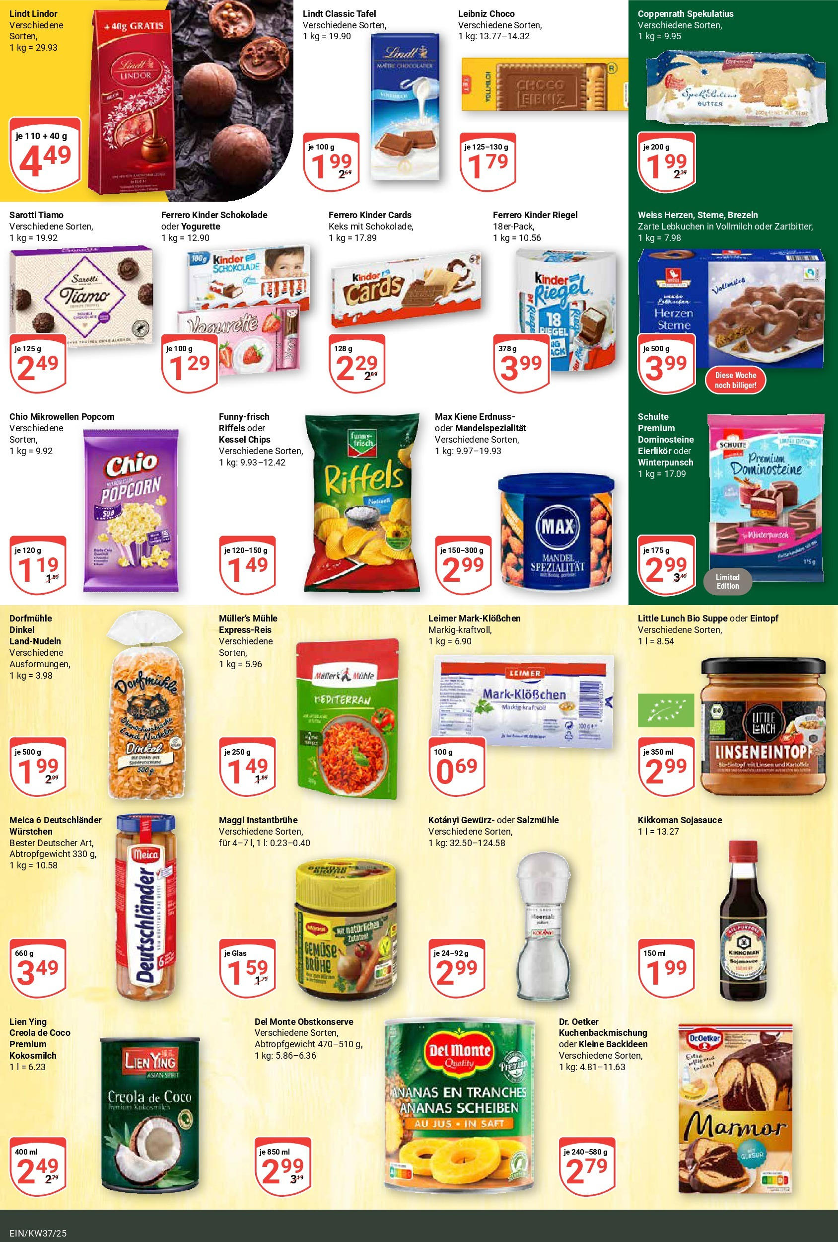 Globus prospekt Homburg-Einöd	 (ab 07.09.2025) » Angebote online | Seite: 15 | Produkte: Milch, Ananas, Kinder riegel, Meica