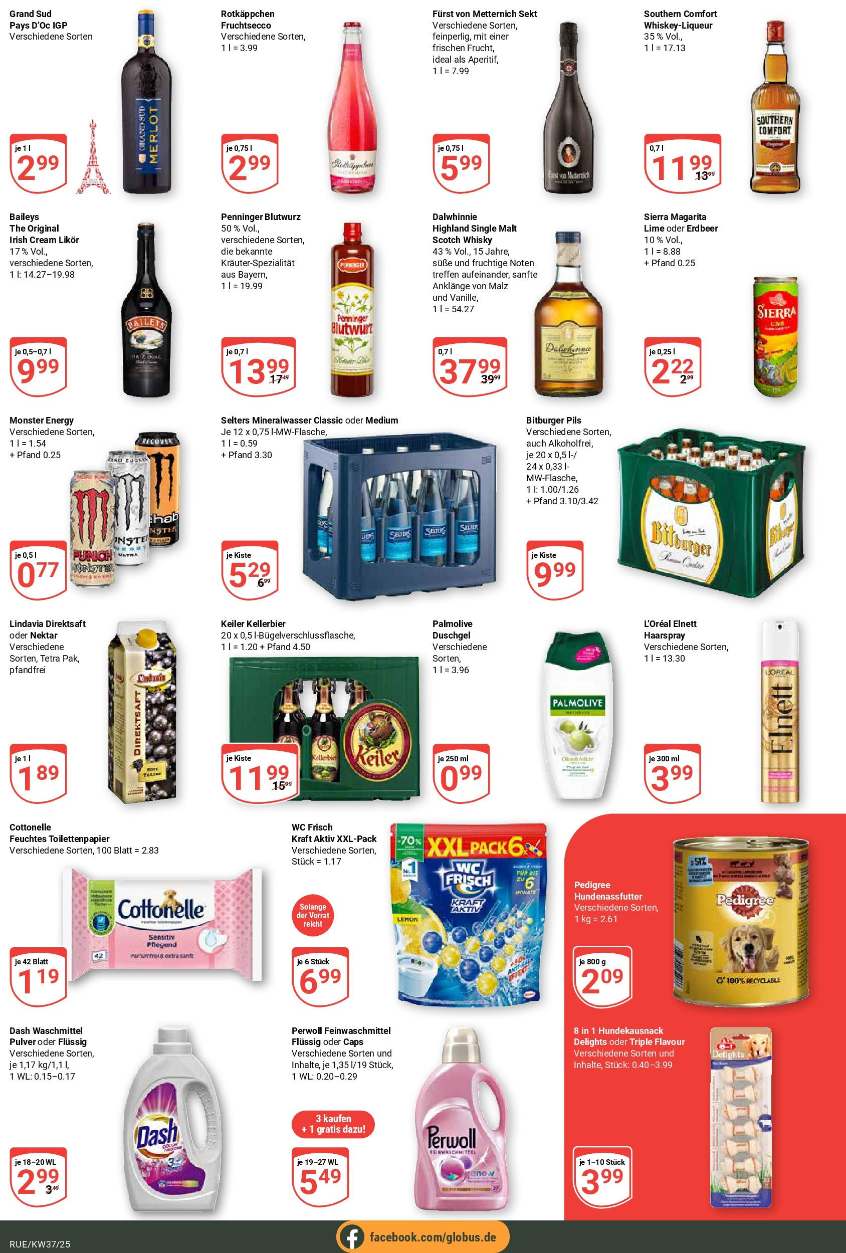 Globus prospekt Rüsselsheim (ab 07.09.2025) » Angebote ab Montag | Seite: 9 | Produkte: Mineralwasser, Waschmittel, Grand sud, Toilettenpapier Globus prospekt Rüsselsheim (ab 07.09.2025) » Angebote online | Seite: 9 | Produkte: Mineralwasser, Waschmittel, Grand sud, Toilettenpapier