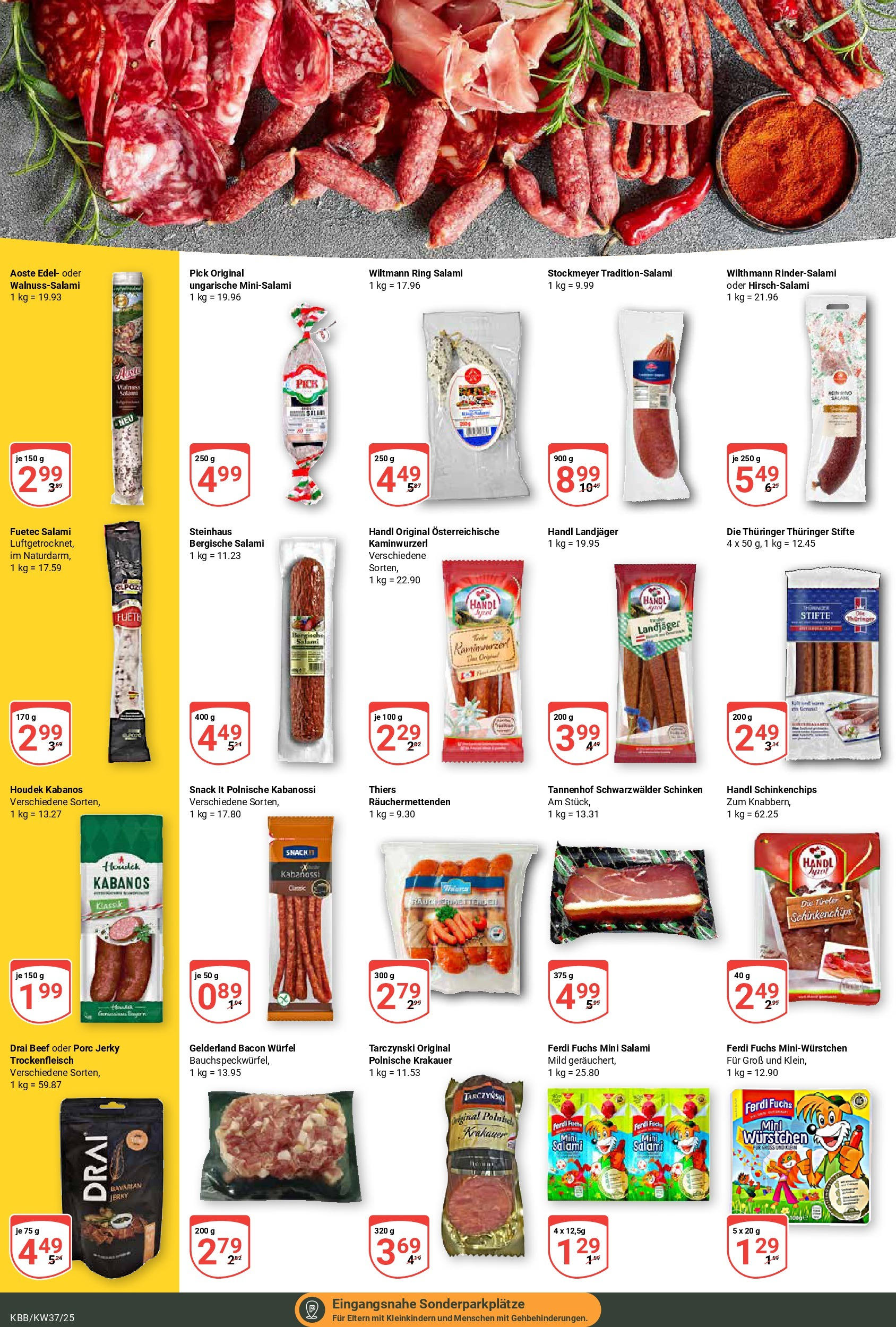 Globus prospekt Koblenz-Bubenheim (ab 07.09.2025) » Angebote ab Montag | Seite: 15 | Produkte: Salami, Schinken Globus prospekt Koblenz-Bubenheim (ab 07.09.2025) » Angebote online | Seite: 15 | Produkte: Salami, Schinken