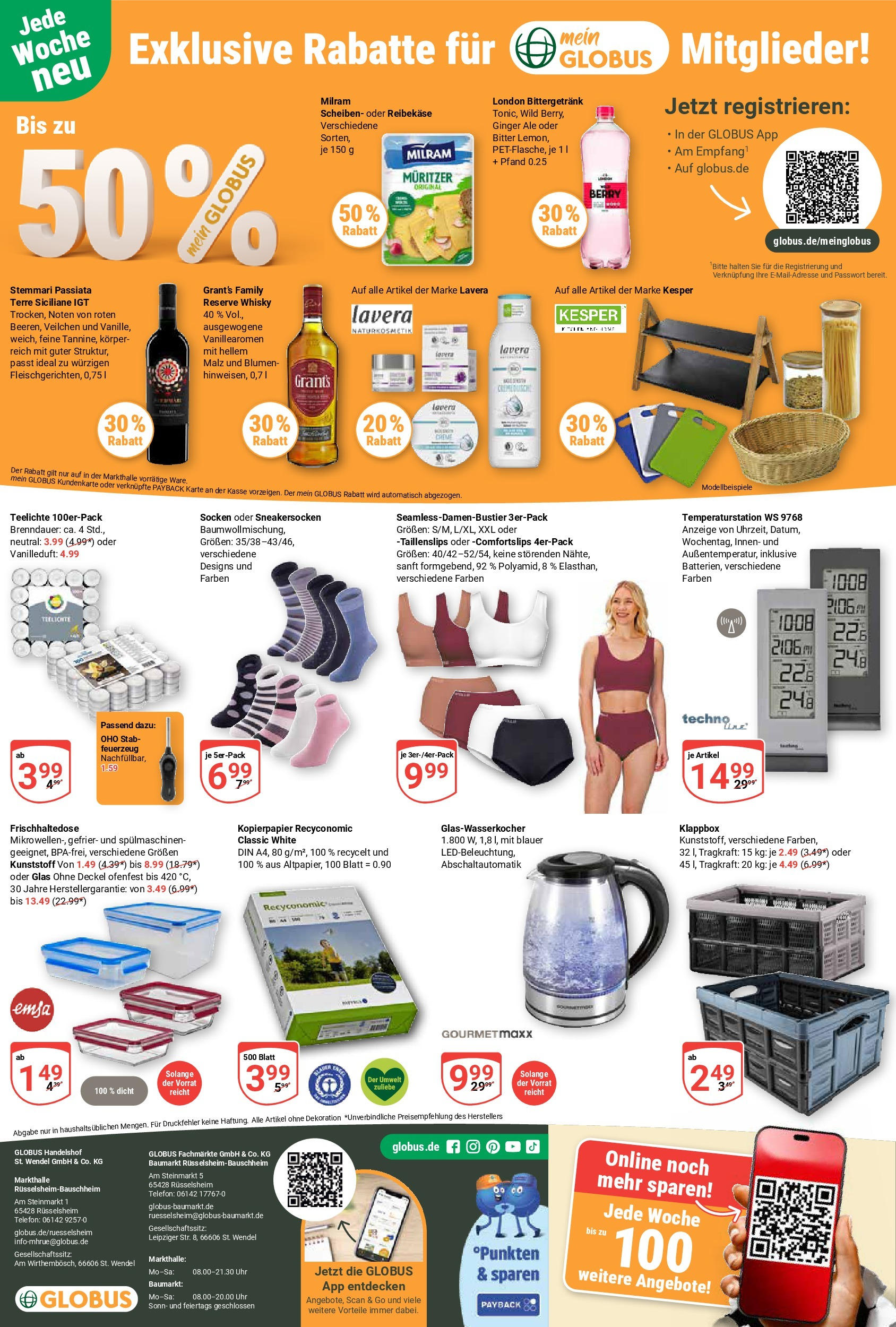 Globus prospekt Rüsselsheim (ab 07.09.2025) » Angebote ab Montag | Seite: 29 | Produkte: Whisky, Milram, Socken, Telefon Globus prospekt Rüsselsheim (ab 07.09.2025) » Angebote online | Seite: 29 | Produkte: Whisky, Milram, Socken, Telefon