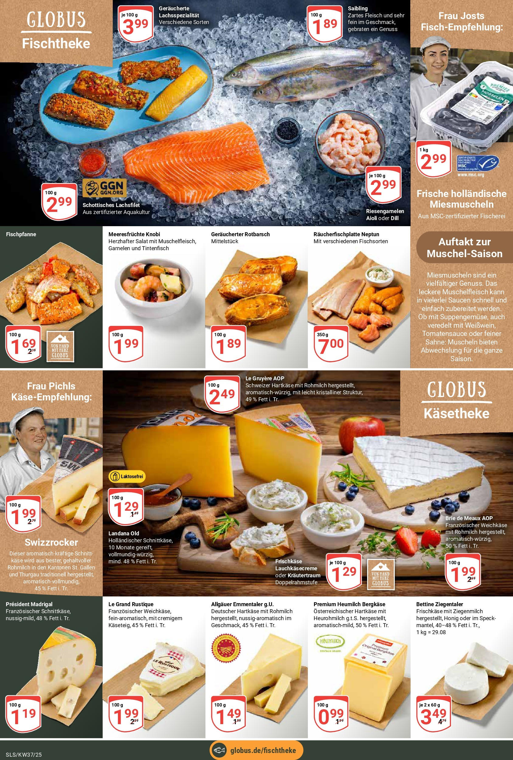 Globus prospekt Saarlouis (ab 07.09.2025) » Angebote ab Montag | Seite: 11 | Produkte: Käse, Sahne, Fleisch, Frischkase Globus prospekt Saarlouis (ab 07.09.2025) » Angebote online | Seite: 11 | Produkte: Käse, Sahne, Fleisch, Frischkase