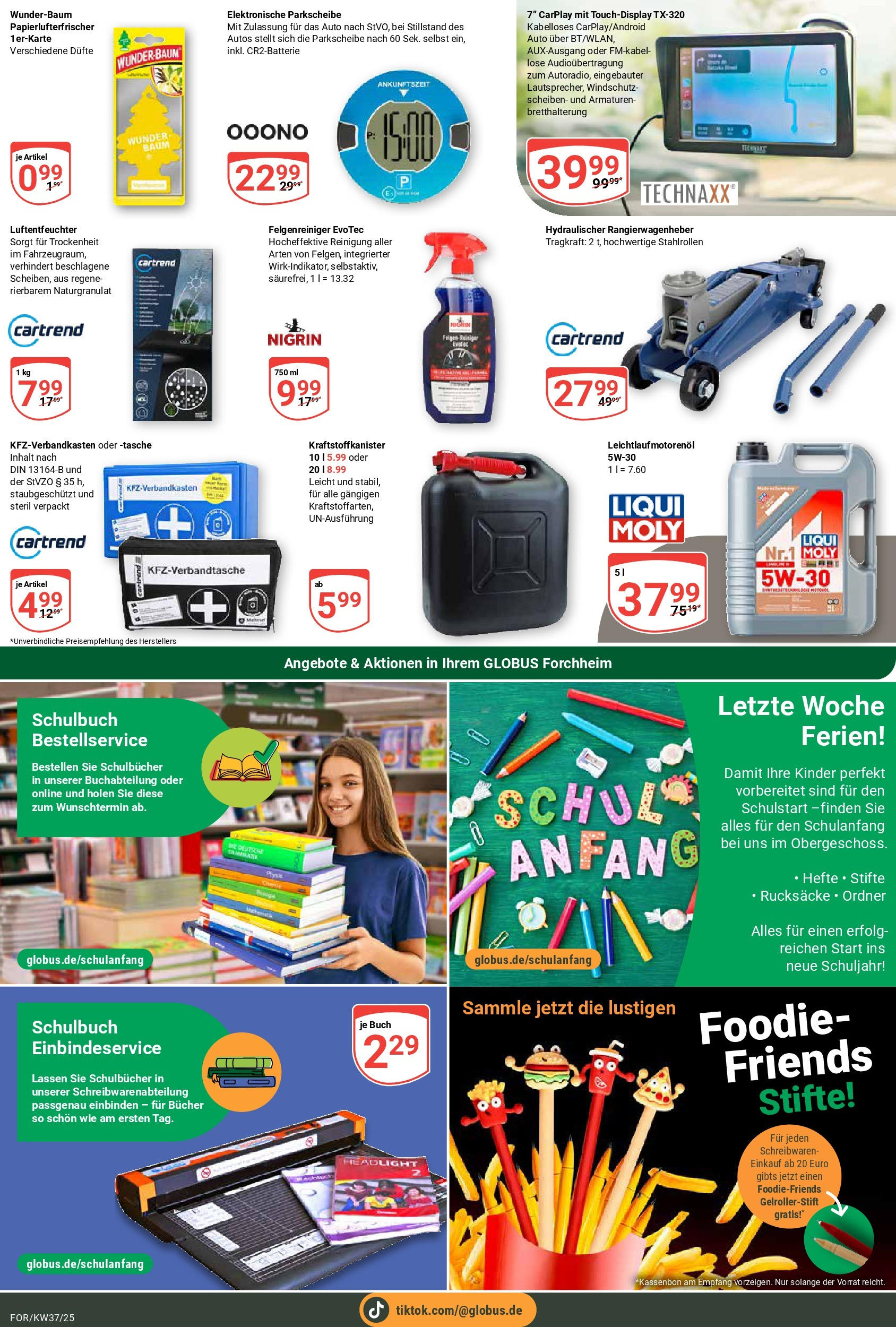 Globus prospekt Forchheim	 (ab 07.09.2025) » Angebote online | Seite: 26 | Produkte: Tasche