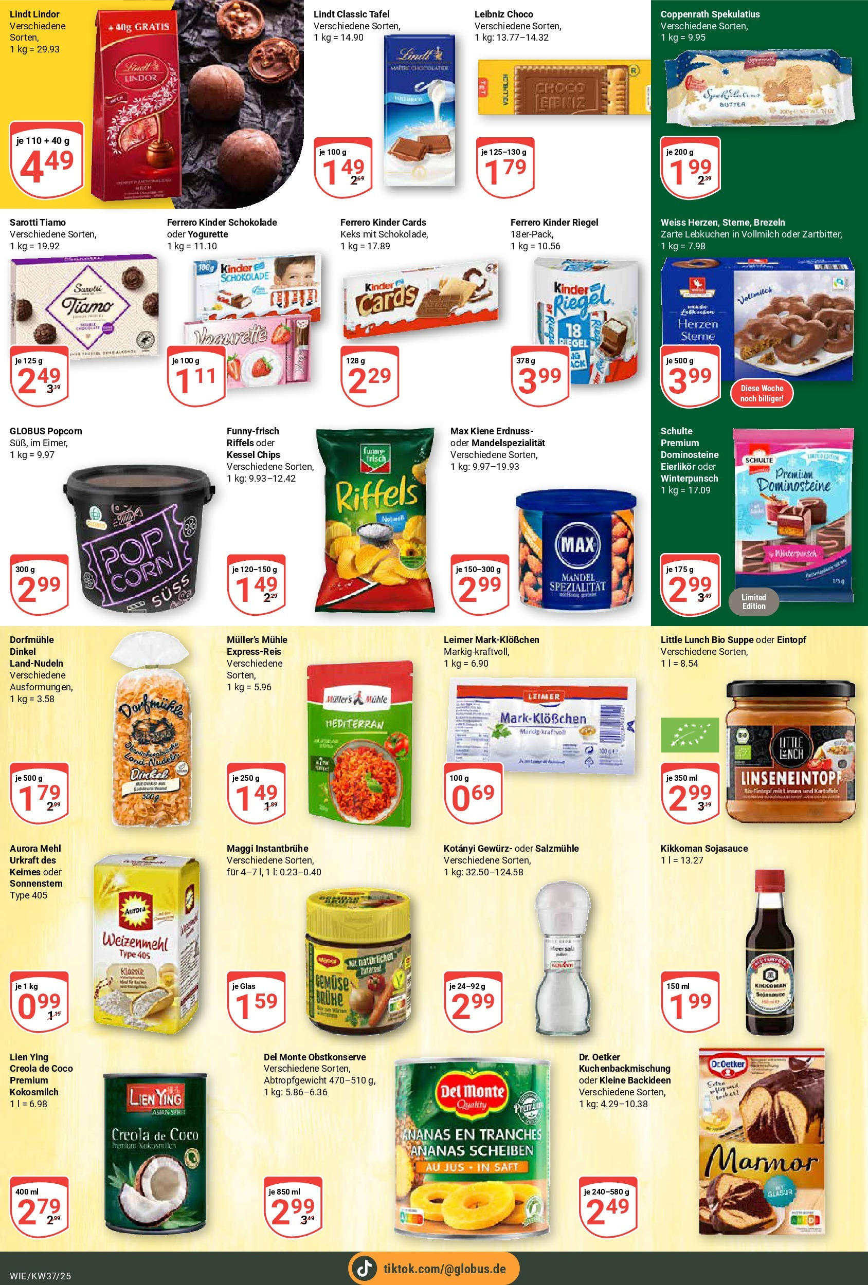 Globus prospekt Waghäusel	 (ab 07.09.2025) » Angebote online | Seite: 16 | Produkte: Milch, Schokolade, Kartoffeln, Gemüse