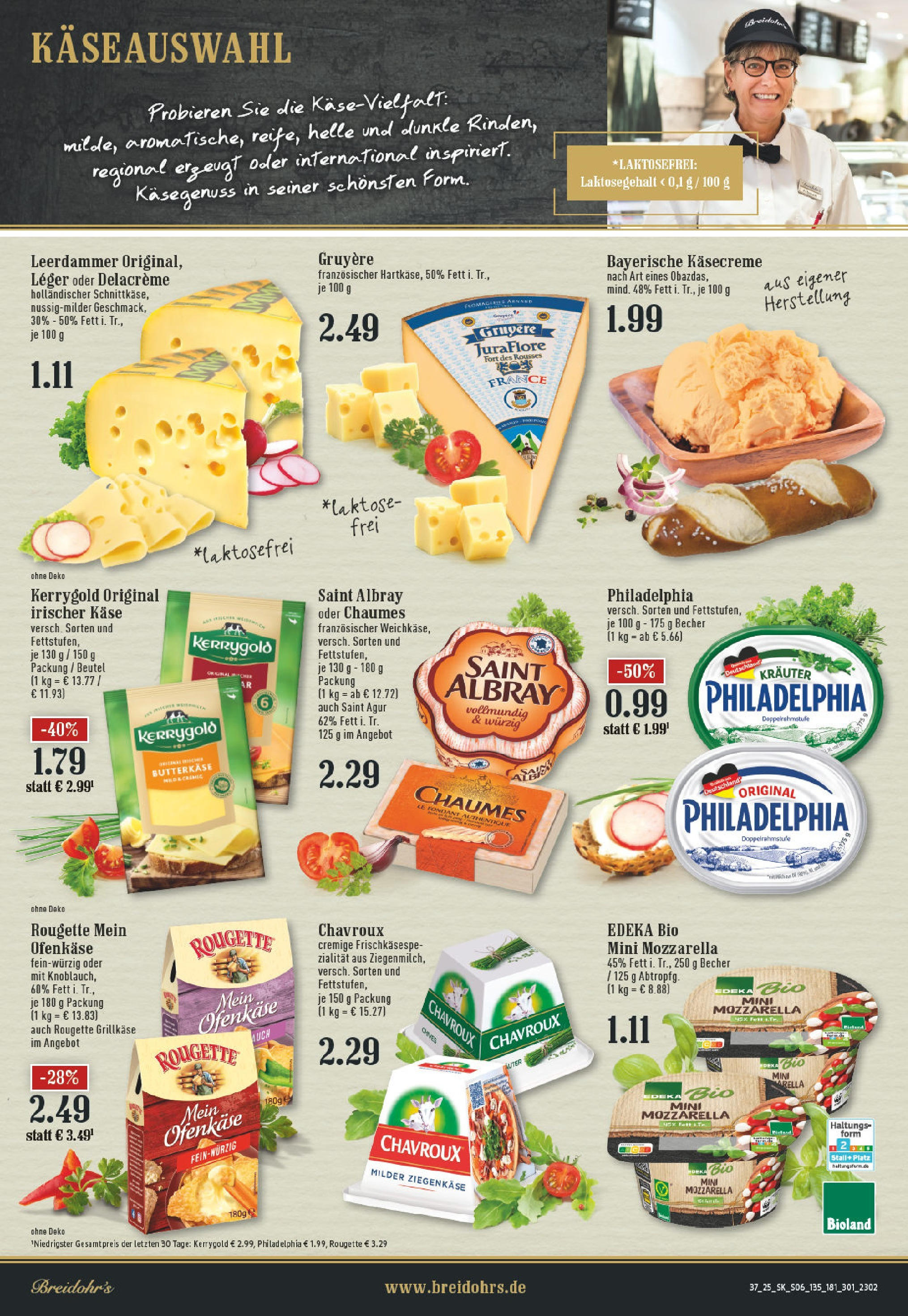 Edeka prospekt Bergisch Gladbach (ab 07.09.2025) » Angebote Online | Seite: 6 | Produkte: Käse, Philadelphia, Ziegenkäse, Leerdammer Edeka prospekt Bergisch Gladbach (ab 07.09.2025) » Angebote Online | Seite: 6 | Produkte: Käse, Philadelphia, Ziegenkäse, Leerdammer