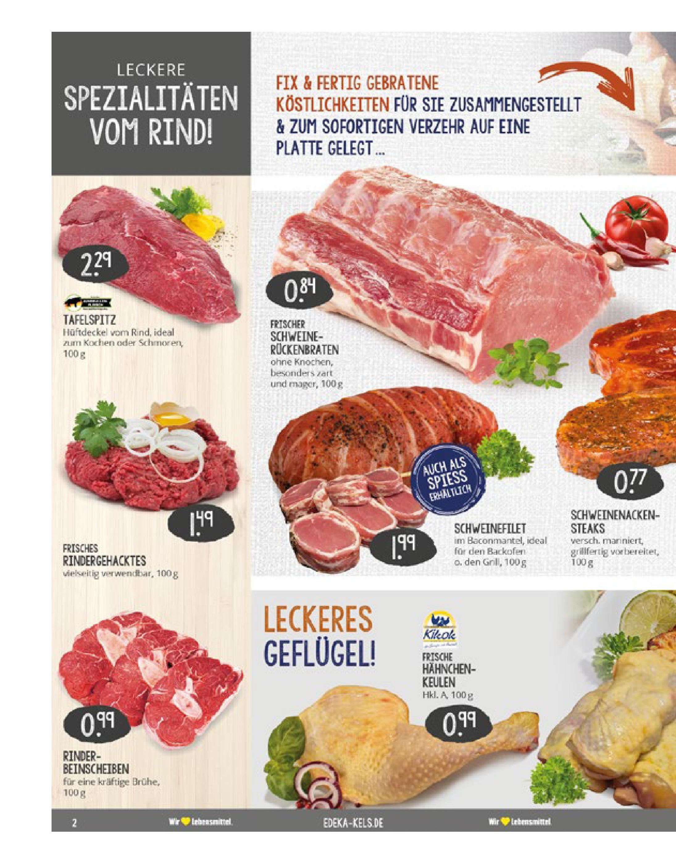 Edeka prospekt Ratingen-Ost (ab 07.09.2025) » Angebote Online | Seite: 2 | Produkte: Tafelspitz, Hahnchen, Schweinenacken, Schweinefilet Edeka prospekt Ratingen-Ost (ab 07.09.2025) » Angebote Online | Seite: 2 | Produkte: Tafelspitz, Hahnchen, Schweinenacken, Schweinefilet